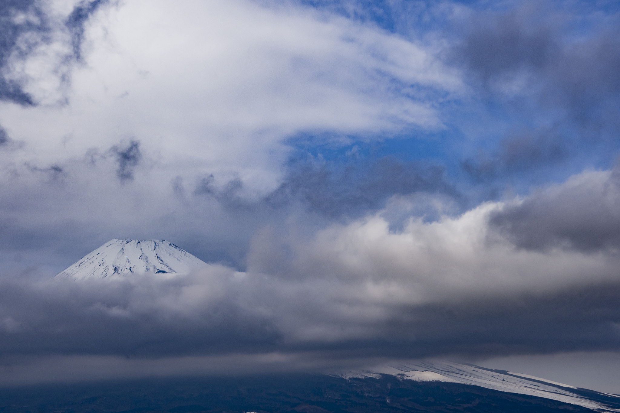 Pentax K-1 sample photo. Mt.fuji in the cloud photography