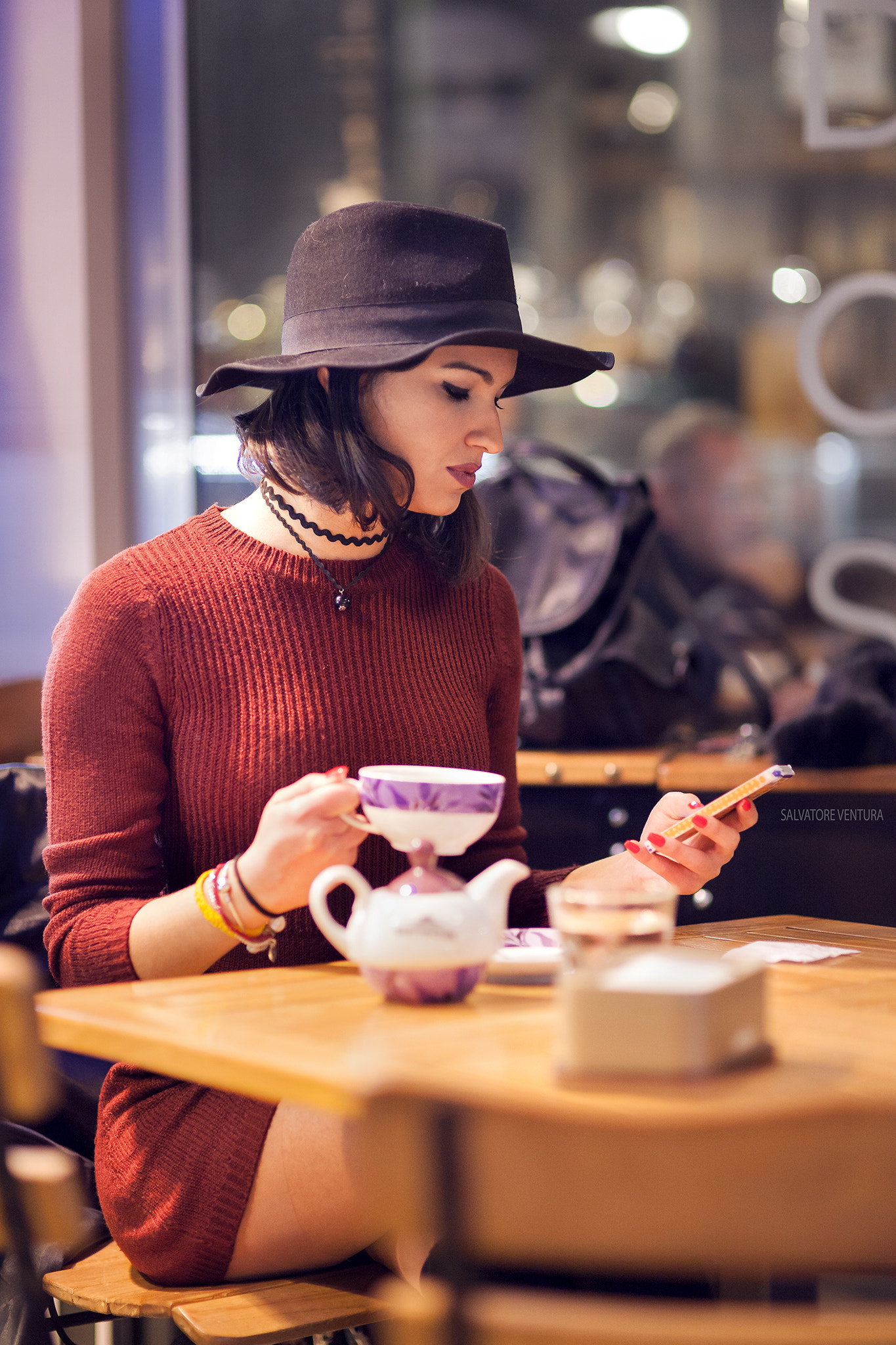 Sigma 85mm F1.4 EX DG HSM sample photo. English tea photography