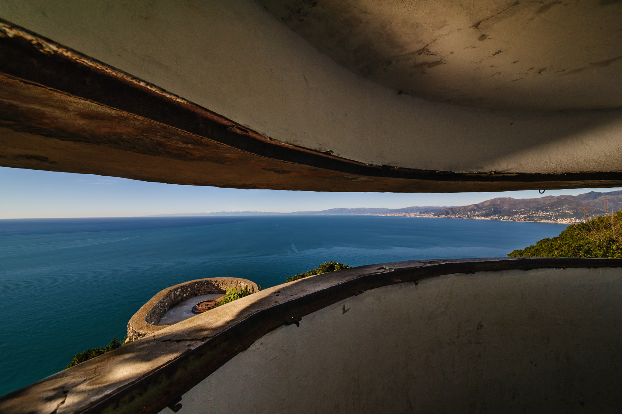 Nikon D700 + Sigma 12-24mm F4.5-5.6 II DG HSM sample photo. View from artillery battery ruins. photography