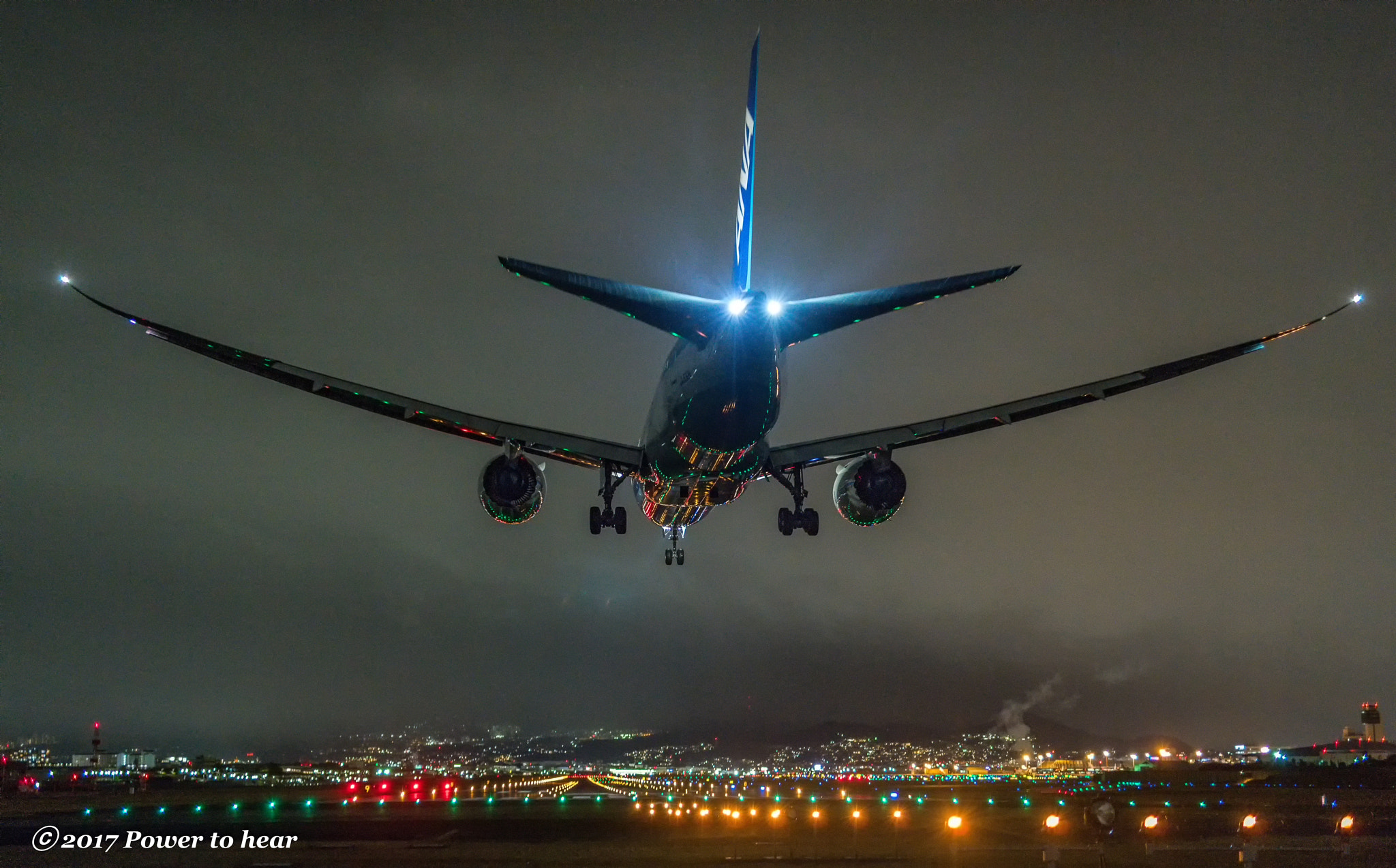 Nikon D5 + Sigma 50mm F1.4 DG HSM Art sample photo. Beautiful wing of ana's latest main machine b 787 photography