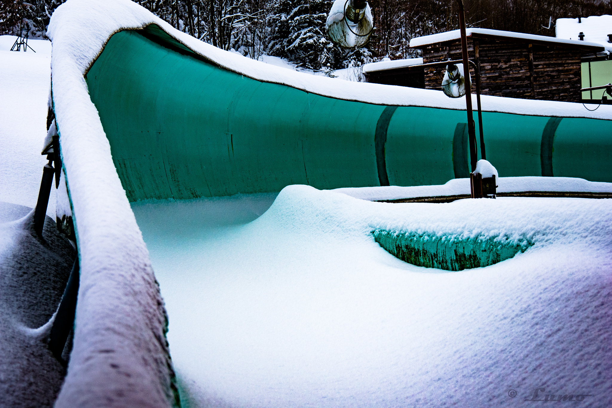 Panasonic DMC-G70 sample photo. Bobsleigh route photography