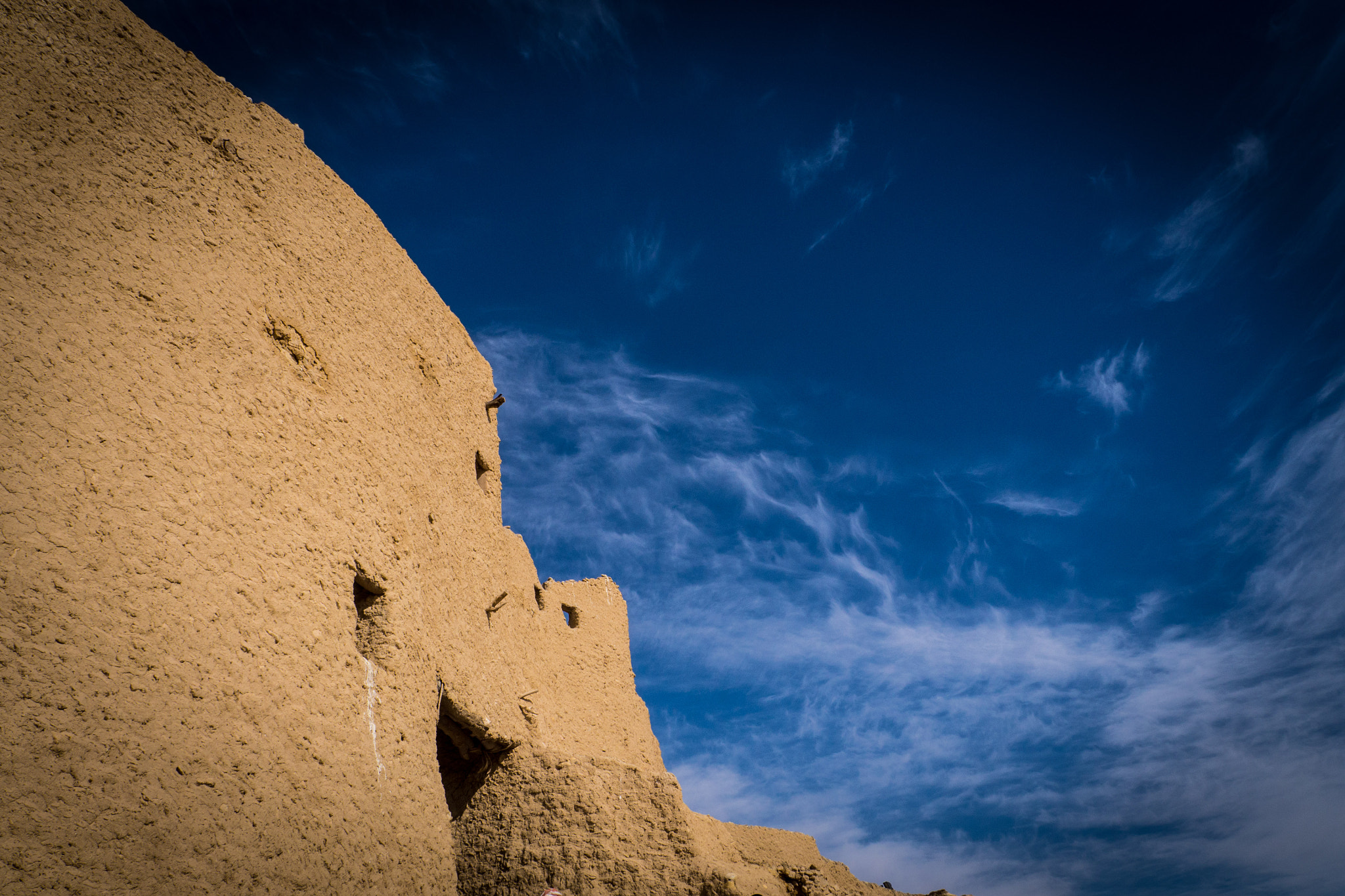 Panasonic Lumix DMC-GH3 sample photo. Siwa blue sky photography