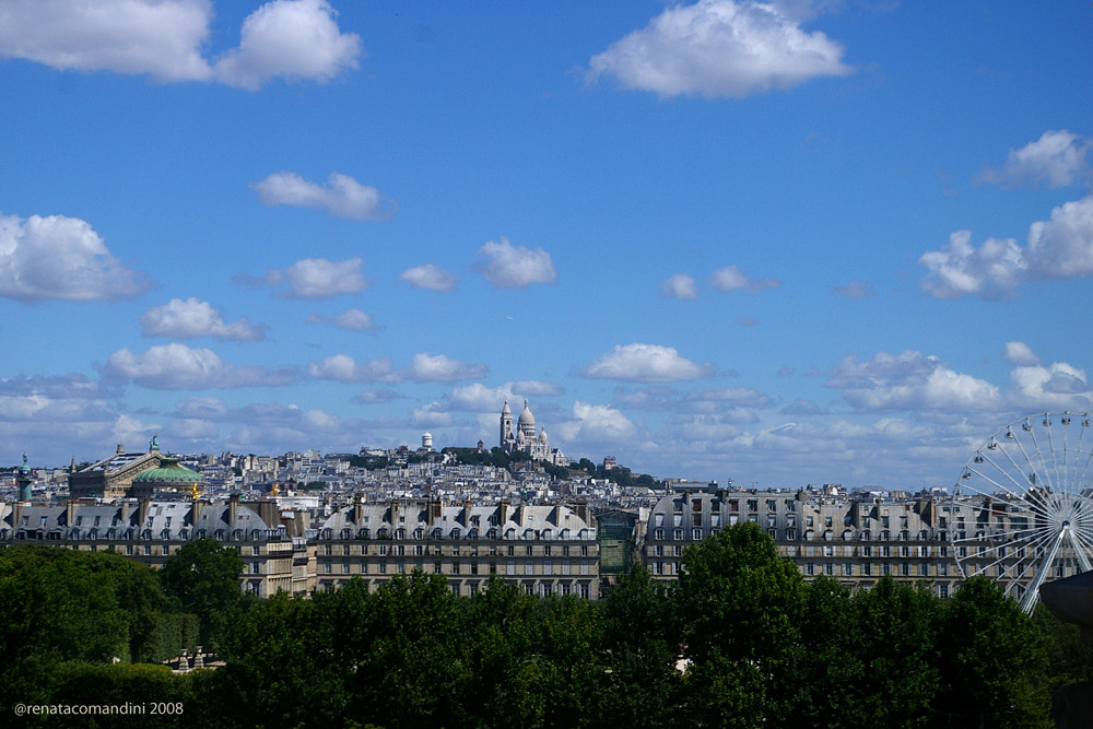 Pentax *ist DS sample photo. Sous le ciel de paris... photography