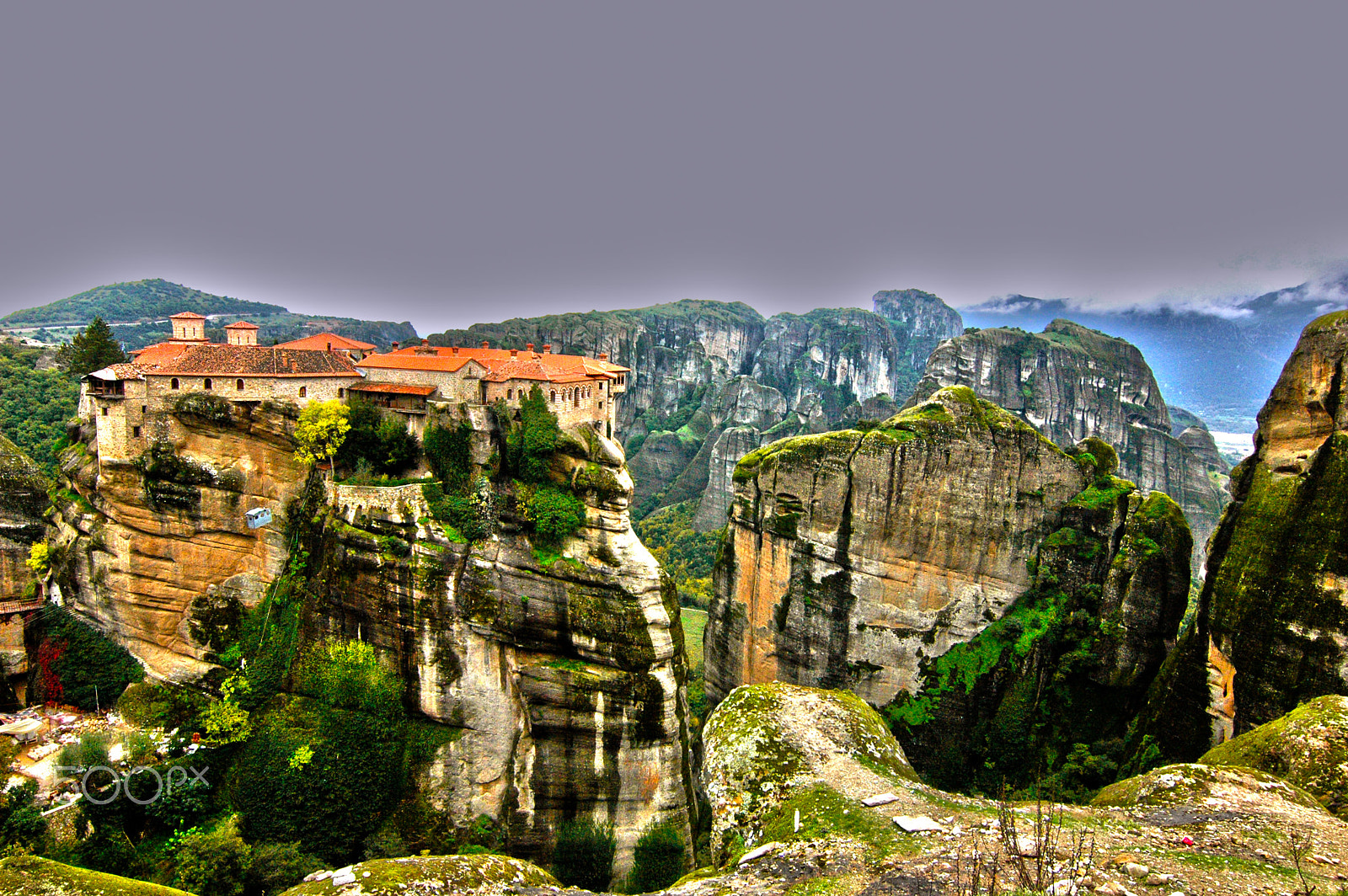 Nikon D70s + Tokina AT-X Pro 11-16mm F2.8 DX II sample photo. Meteora - the eighth wonder of the world 3 photography