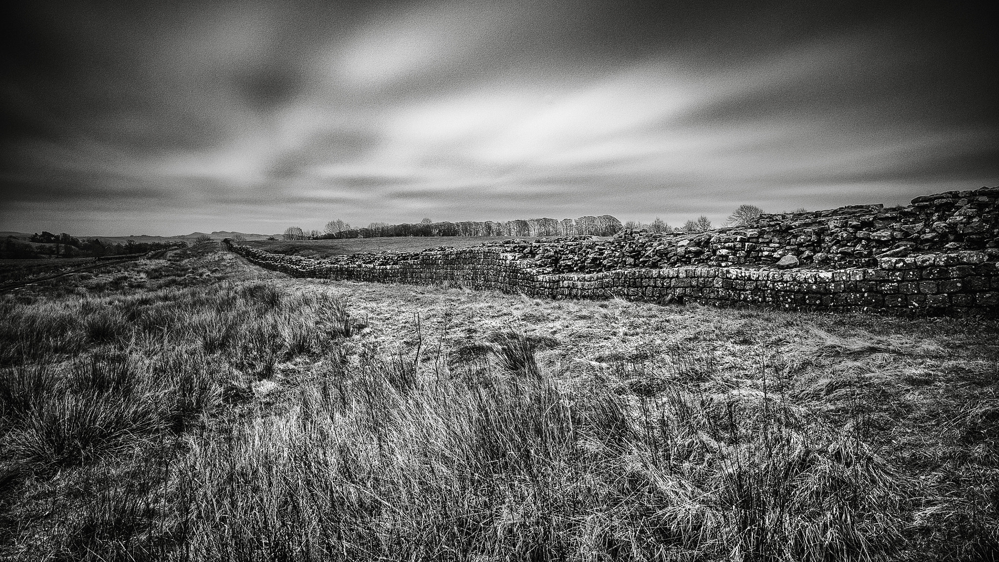 Sigma 10-20mm F4-5.6 EX DC HSM sample photo. Roman wall @ birdoswald photography