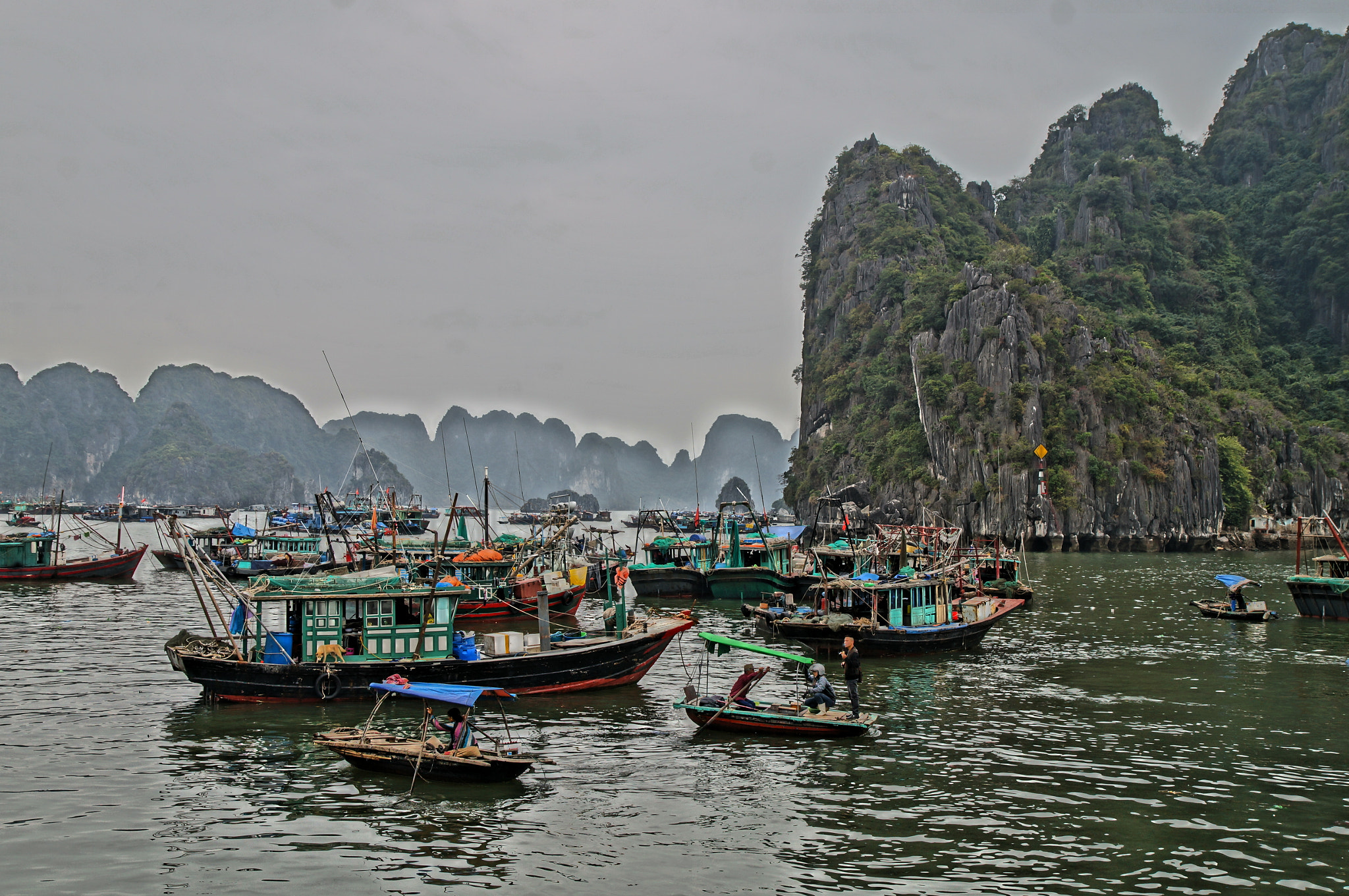 Sony SLT-A57 + Tamron Lens (255) sample photo. Halong bay, vietnam photography