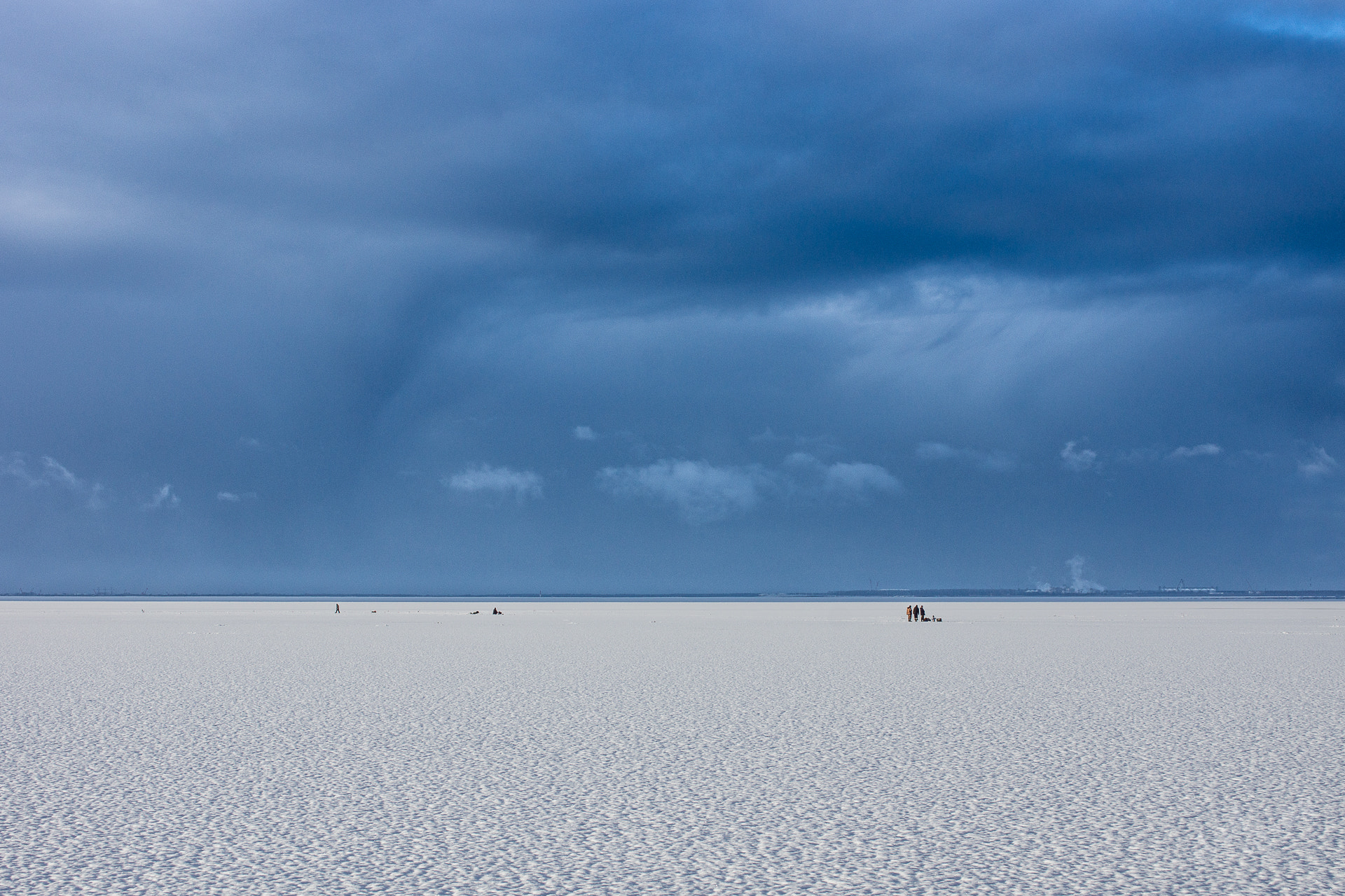 Sony SLT-A77 sample photo. Winter on baltic sea photography