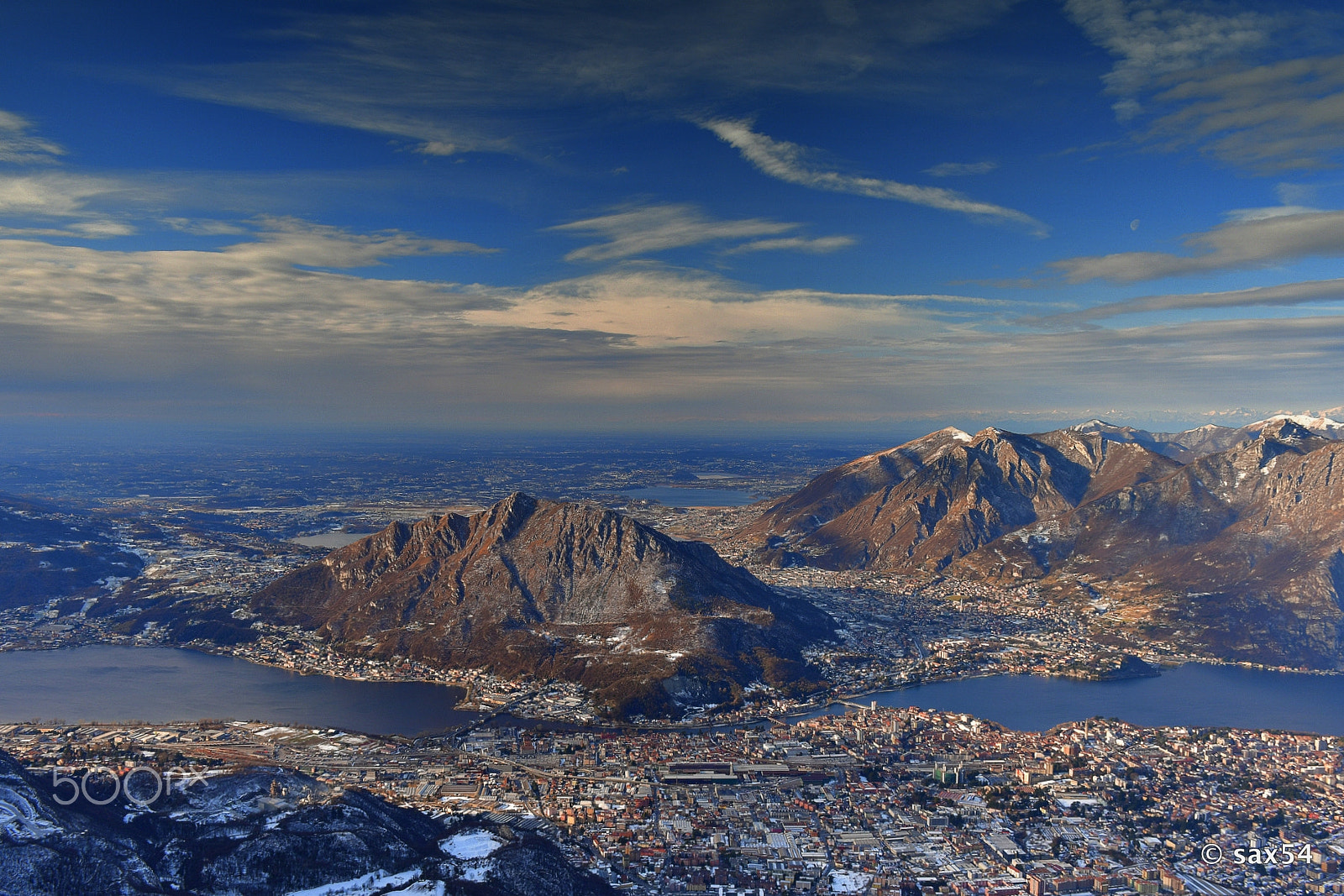 Nikon D500 sample photo. Lecco. my city in the early hours of the day photography