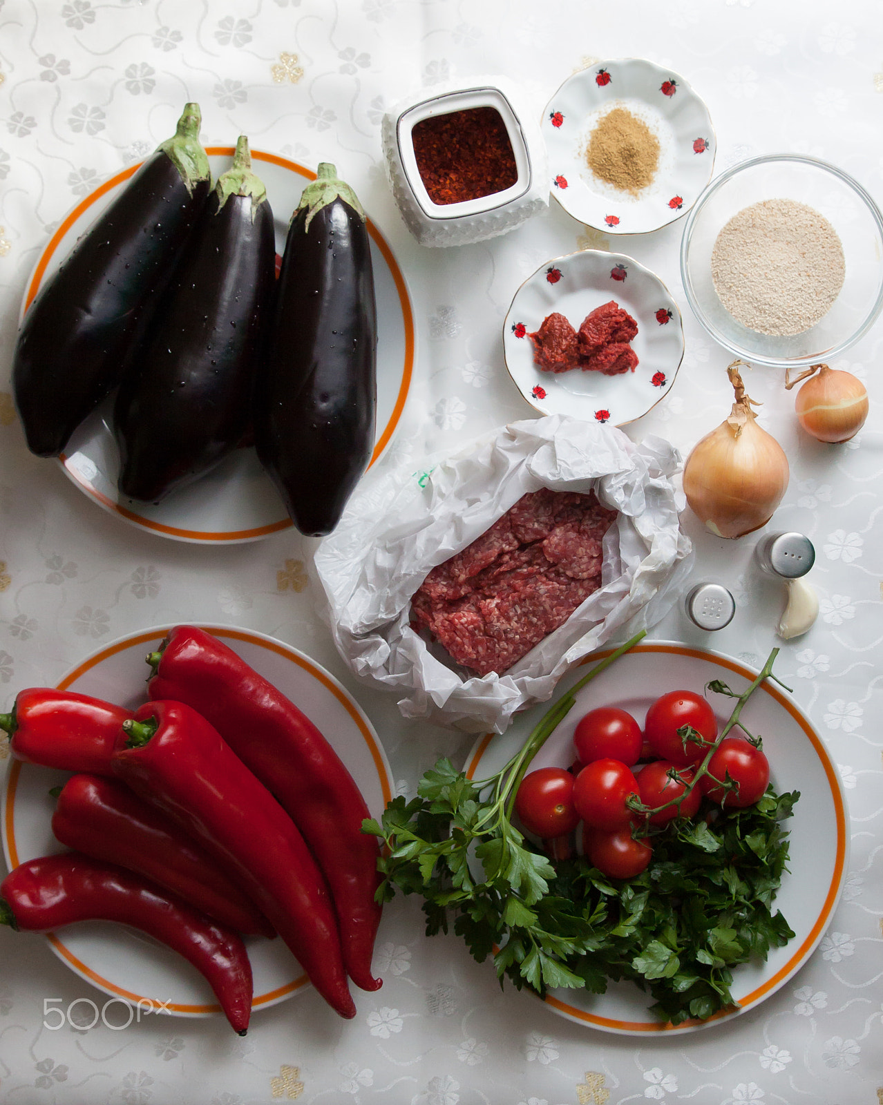 Canon EF 24-70mm F2.8L II USM sample photo. Food arrangement for turkish traditional meal photography