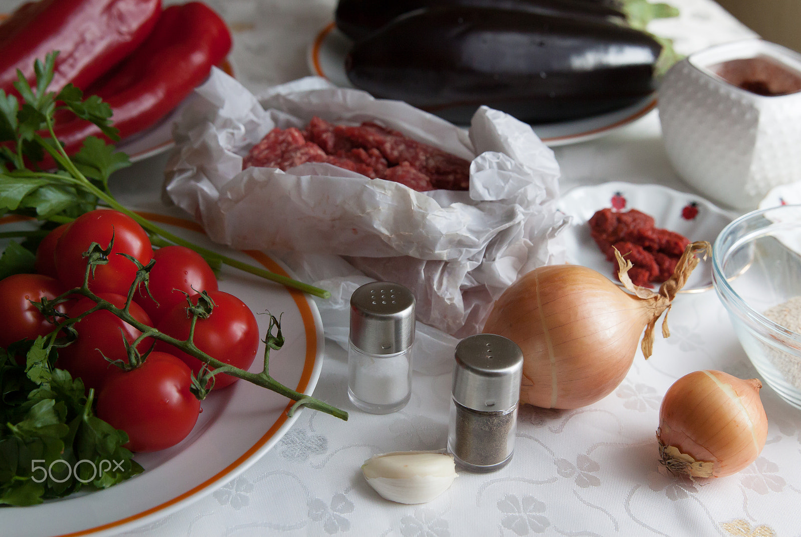 Canon EF 24-70mm F2.8L II USM sample photo. Food arrangement for turkish traditional meal photography