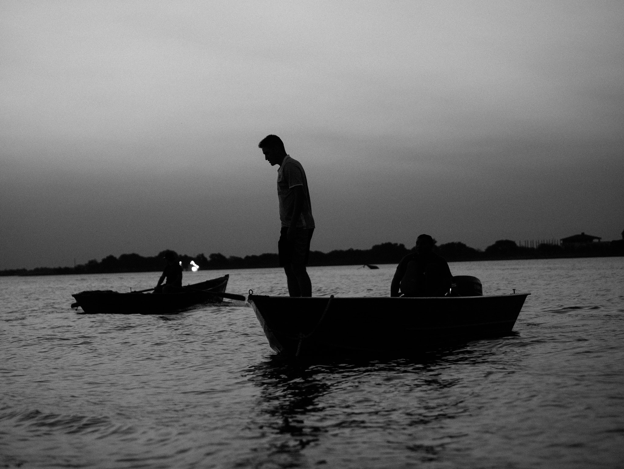 Panasonic Lumix DMC-GM1 sample photo. Taxi boat arriving at the shore photography