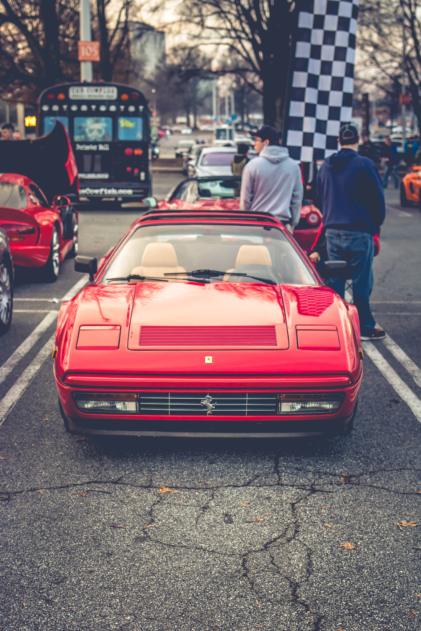 Canon EOS 70D + Canon EF 35mm F2 IS USM sample photo. Ferrari 328 gts photography