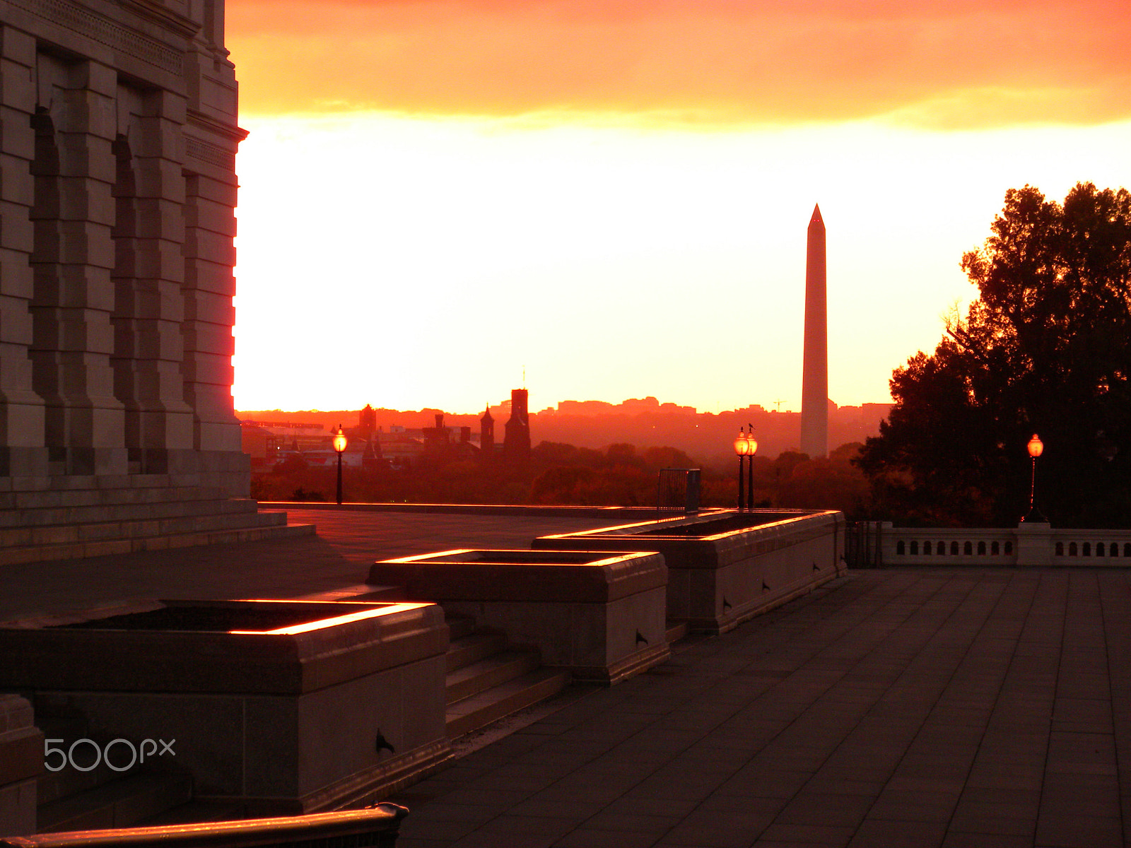 Nikon Coolpix S630 sample photo. Sunset from the capitol photography