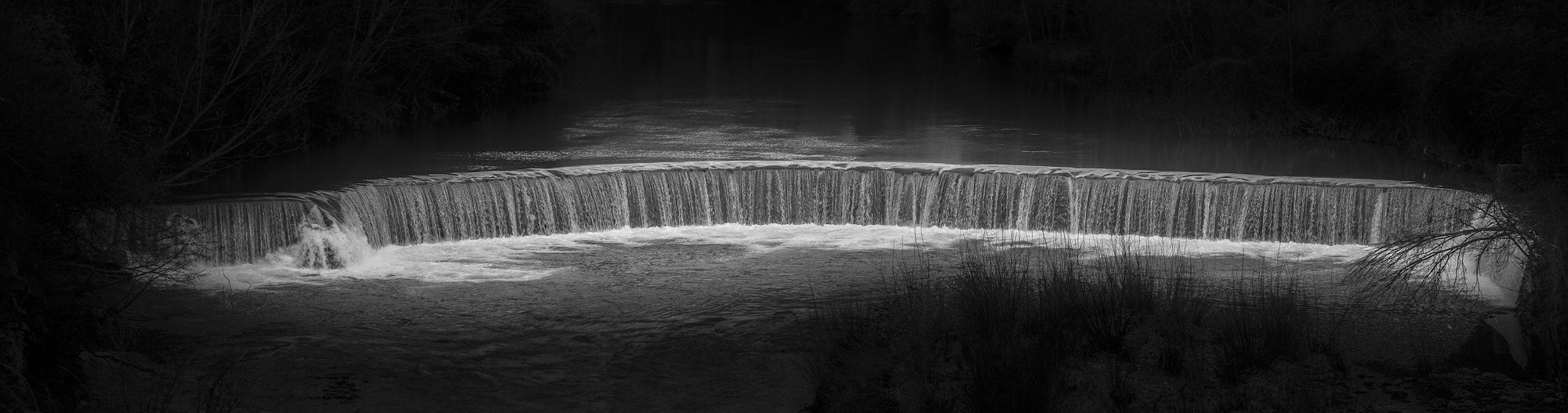 Sony SLT-A99V sample photo. Dark waterfall photography