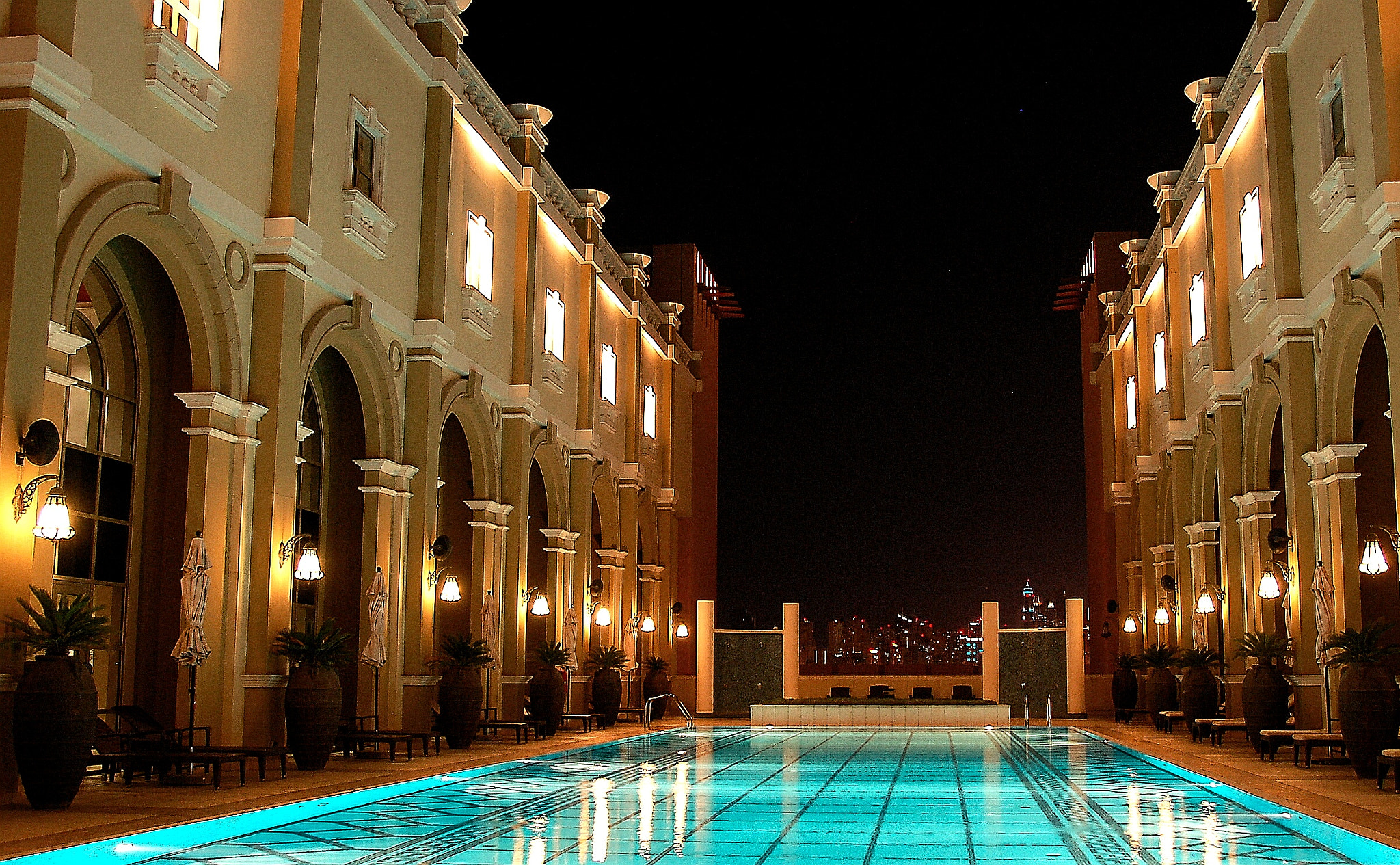 Nikon D50 sample photo. Magic night  photography