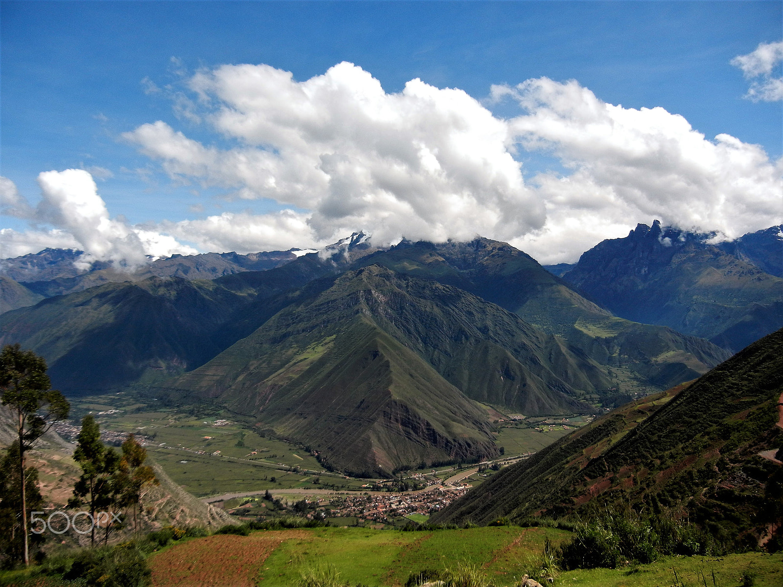 Nikon Coolpix S8100 sample photo. Ollantaytambo view photography