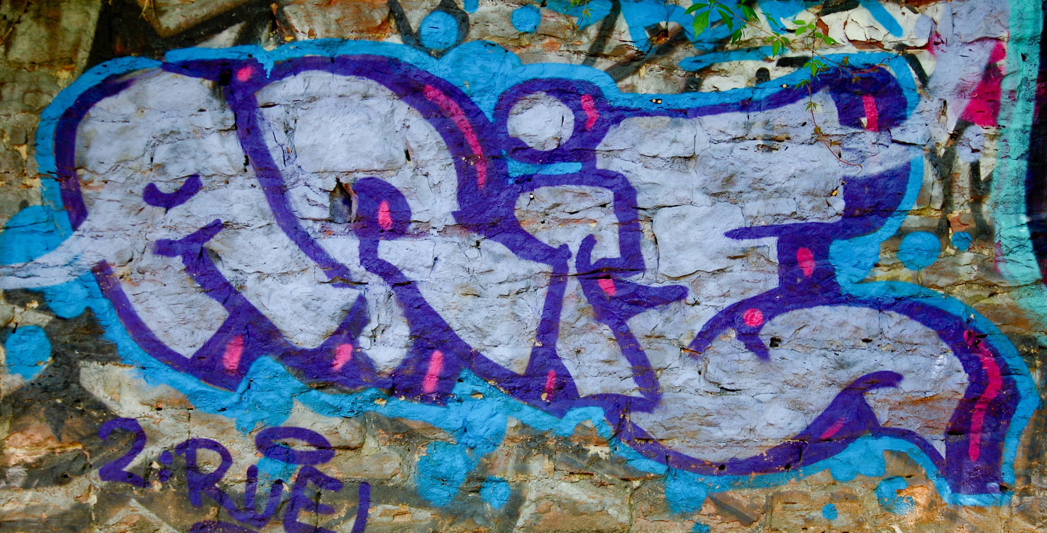 Pentax K-01 sample photo. Graffitti sommerhoffpark 1 photography