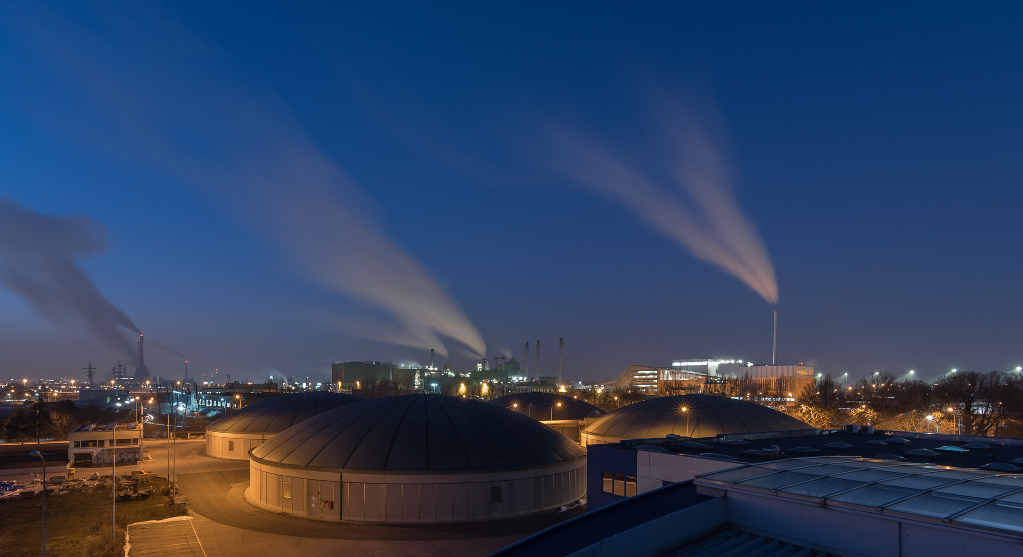 Nikon D750 + Tokina AT-X 17-35mm F4 Pro FX sample photo. Wastewater treatement and district heating vienna photography