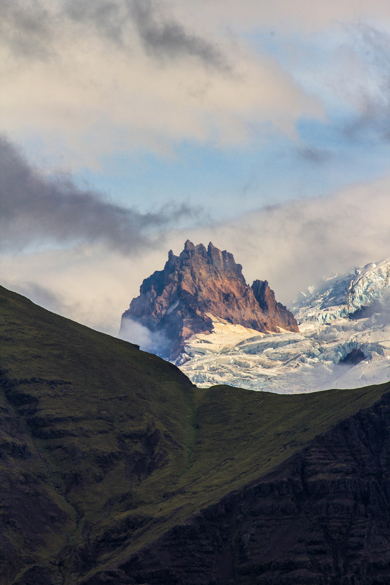 Sigma 100-300mm f/4 sample photo. Eyjafjallajökull photography