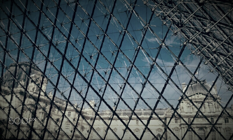 Samsung Galaxy Ace Style sample photo. Louvre pyramid photography