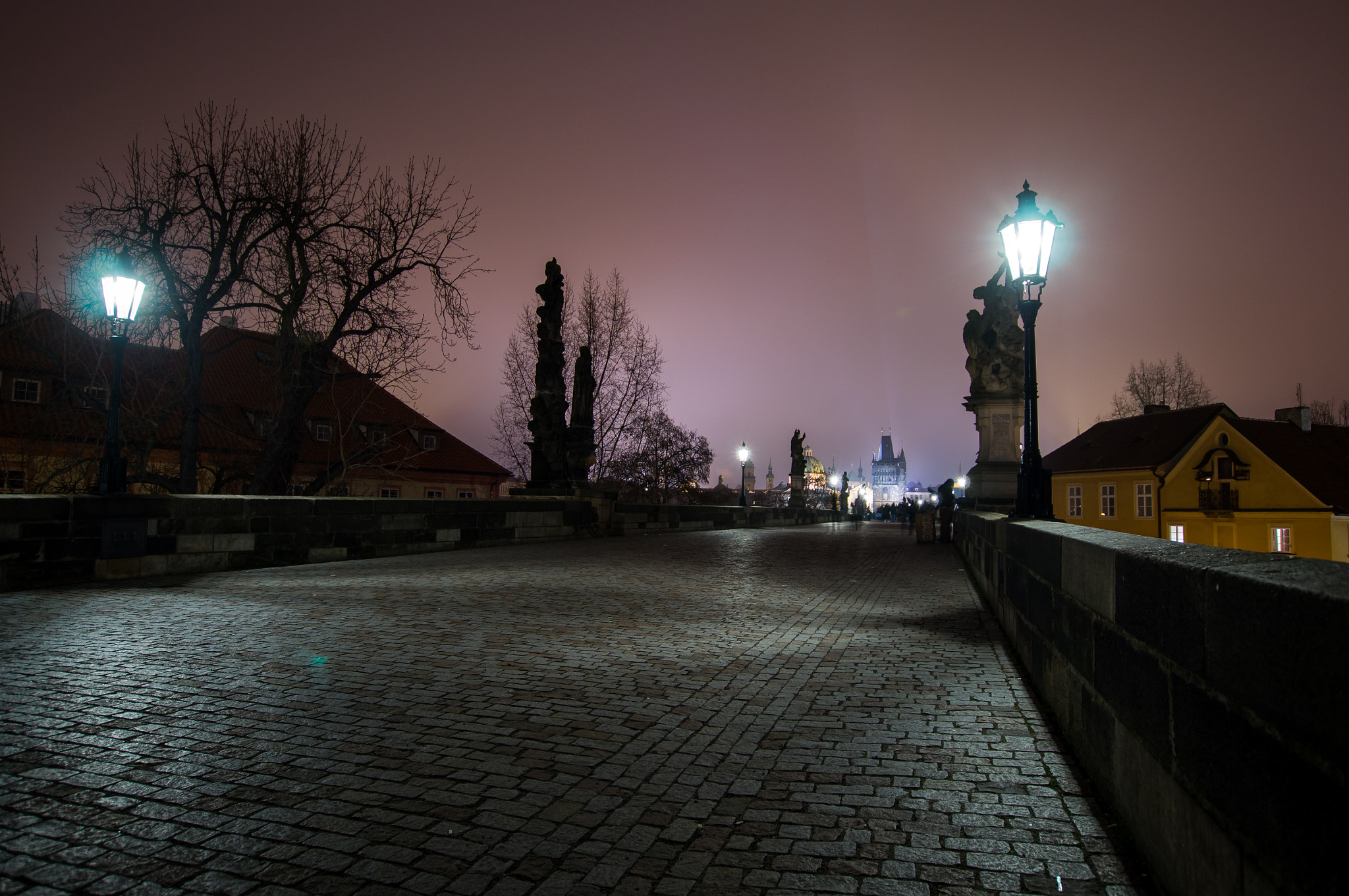 Sony SLT-A57 sample photo. Prague at night photography