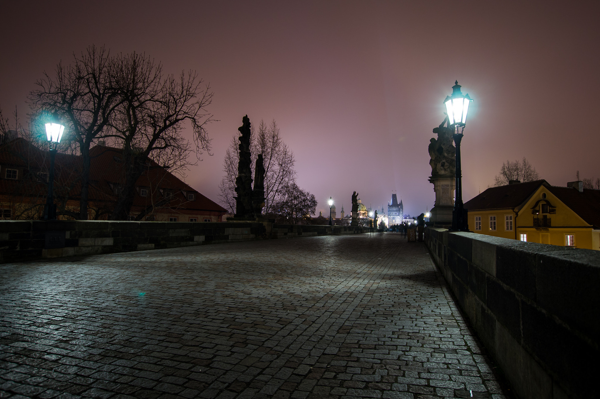 Sony SLT-A57 + Sigma 10-20mm F3.5 EX DC HSM sample photo. Prague at night photography