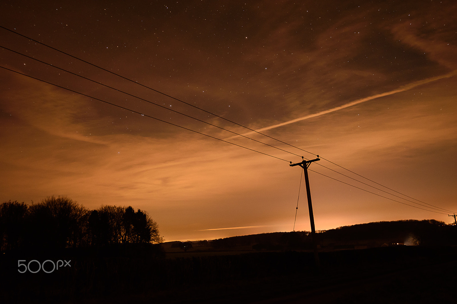 Nikon D5500 sample photo. Cloudy stars photography