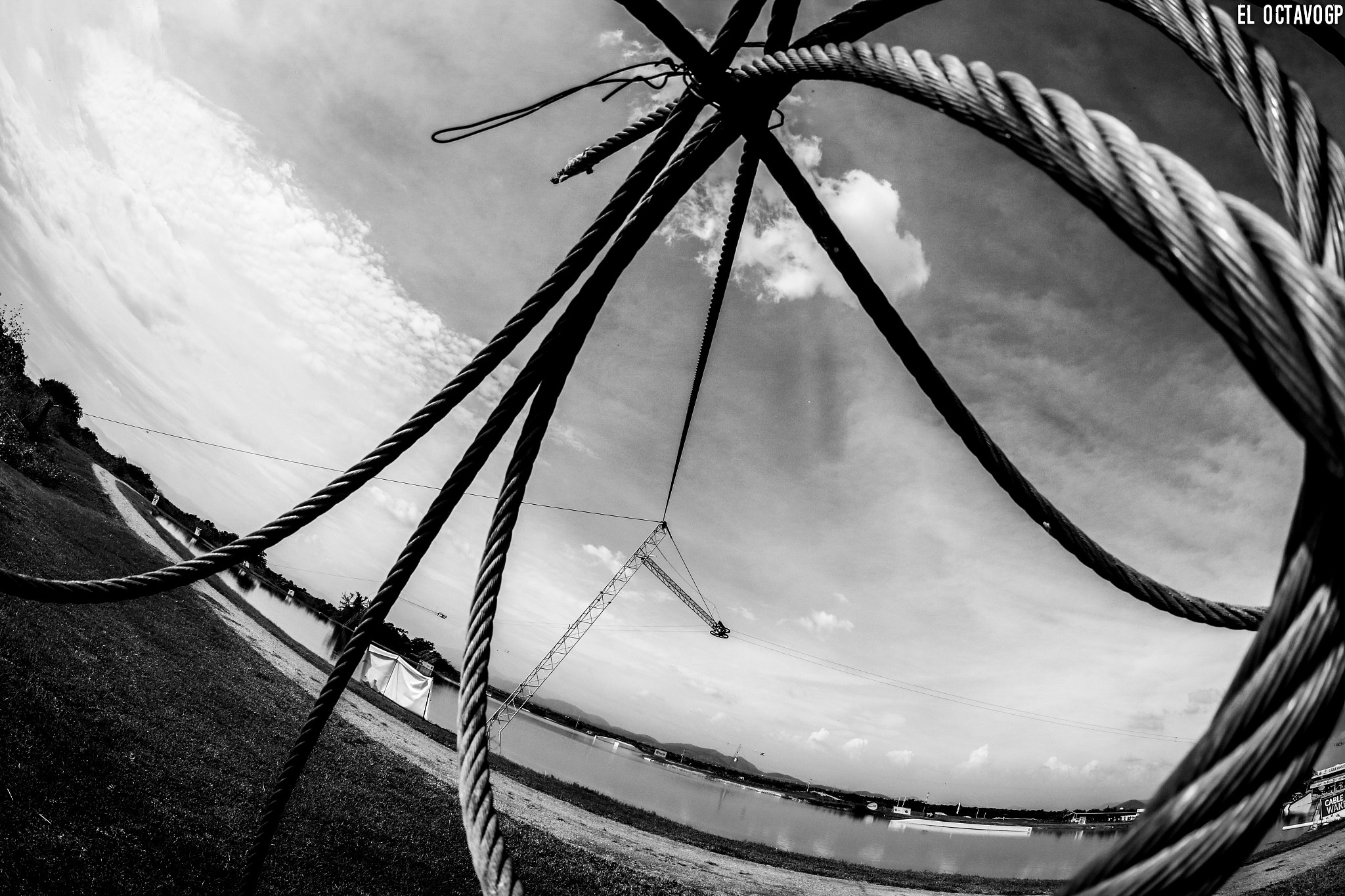Canon EF 8-15mm F4L Fisheye USM sample photo. Wakeboard photography
