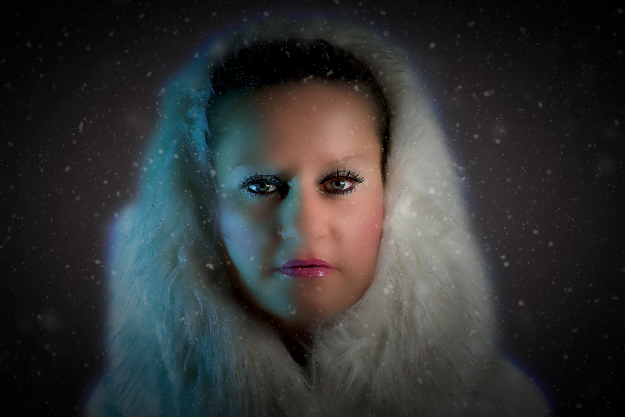 Nikon D500 sample photo. Snow queen photography