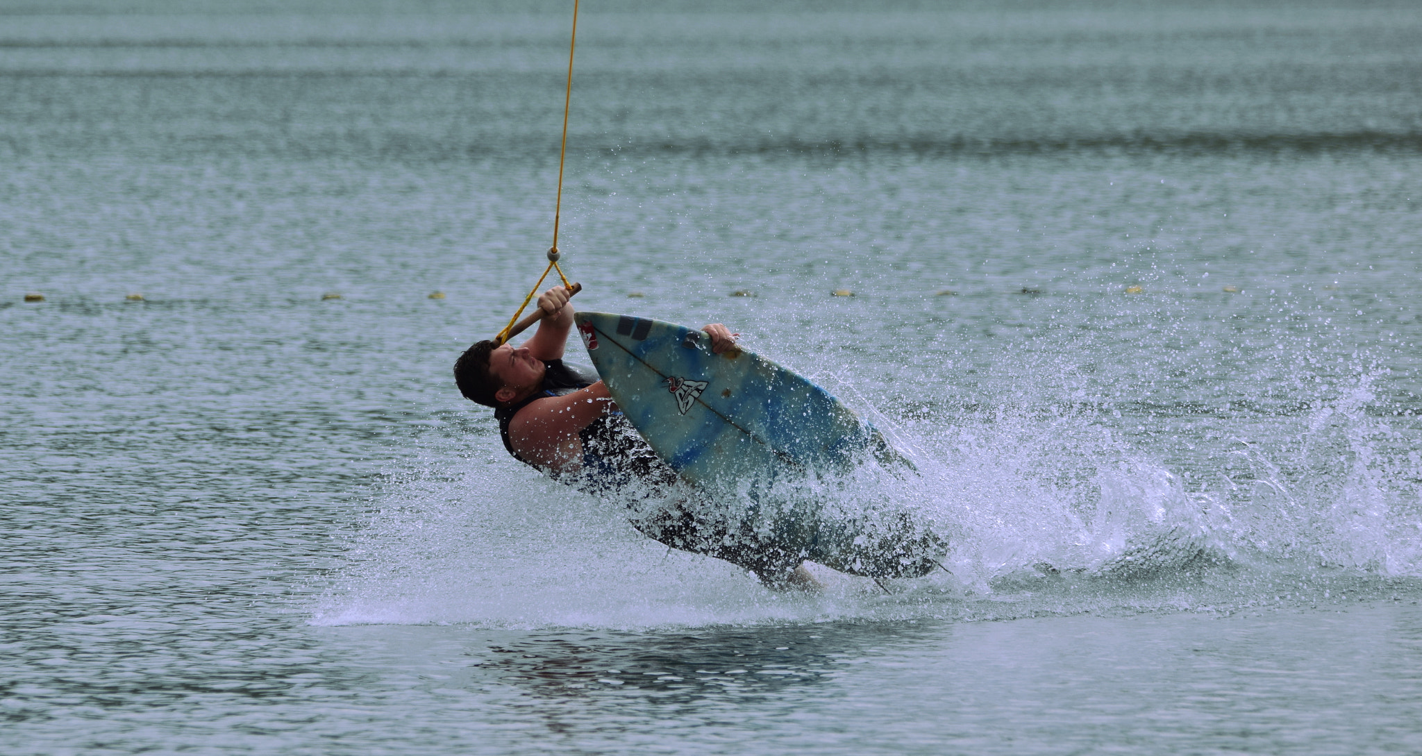 Sigma 150-500mm F5-6.3 DG OS HSM sample photo. Wakeboarding in krk photography