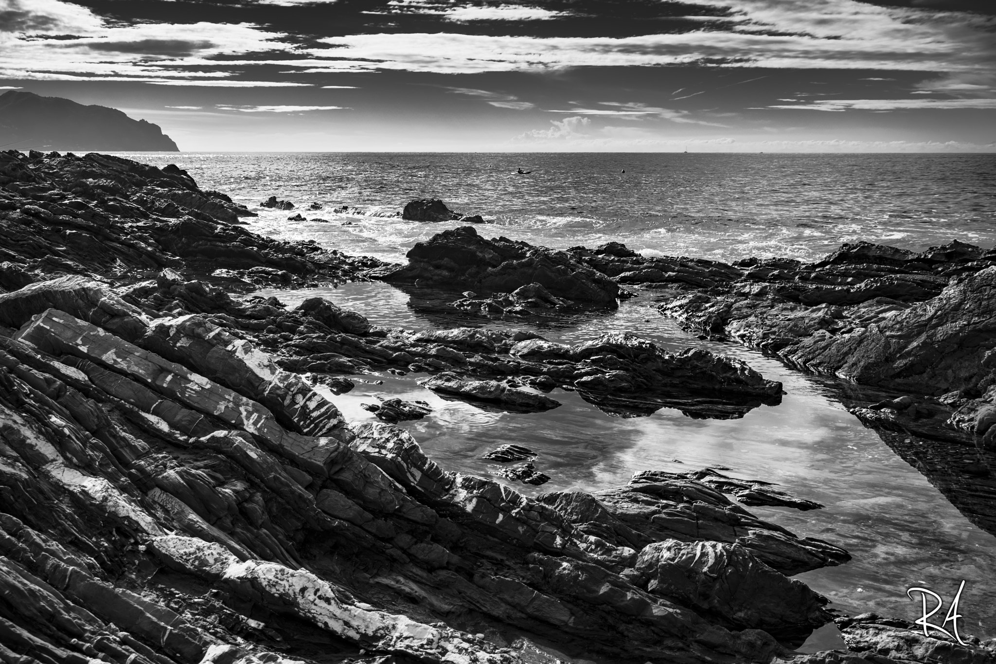 Nikon D5300 sample photo. Rock, sea, sky photography