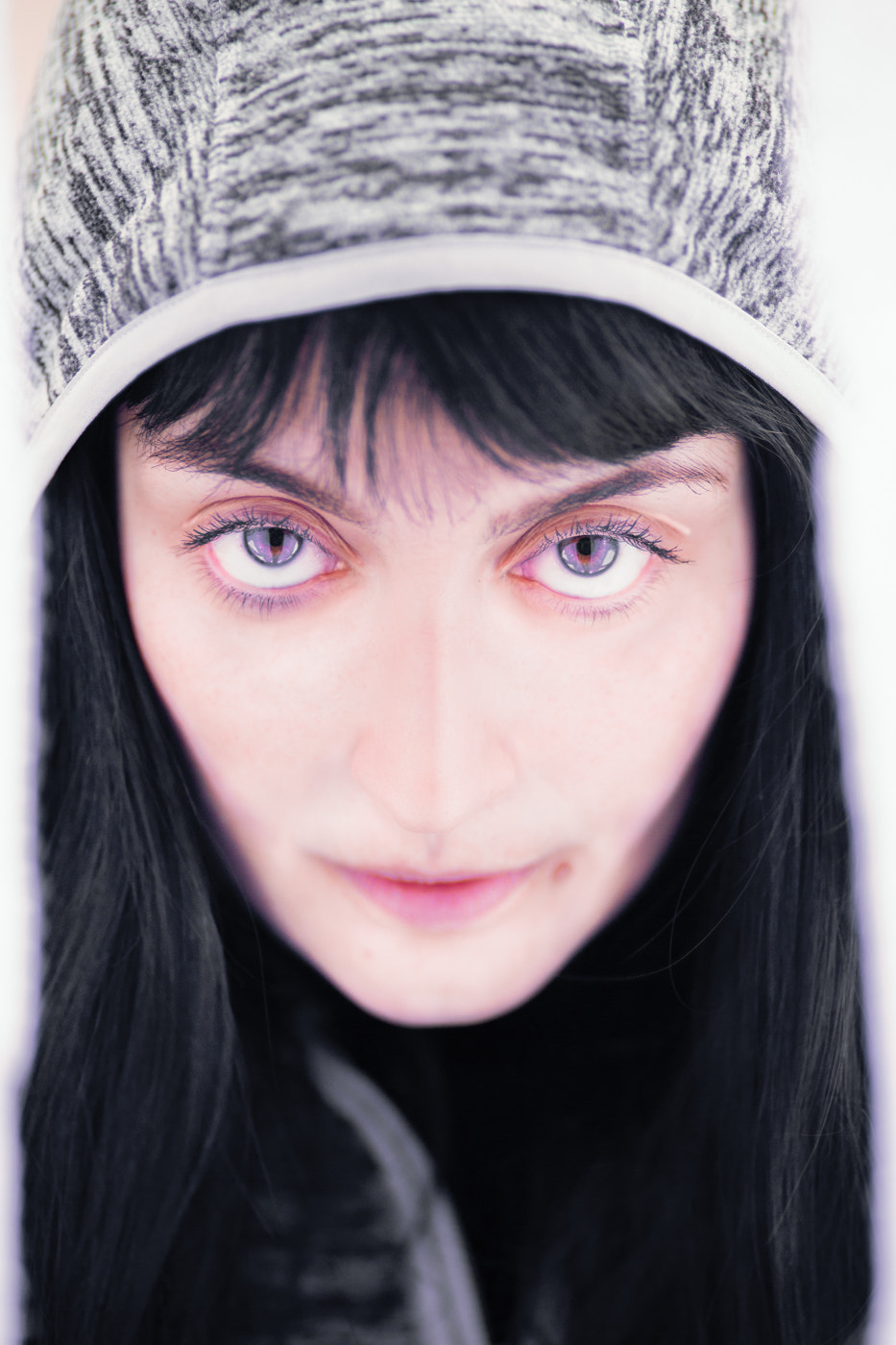 Canon EOS 6D + Canon EF 100mm F2.0 USM sample photo. My girlfriend's eyes photography