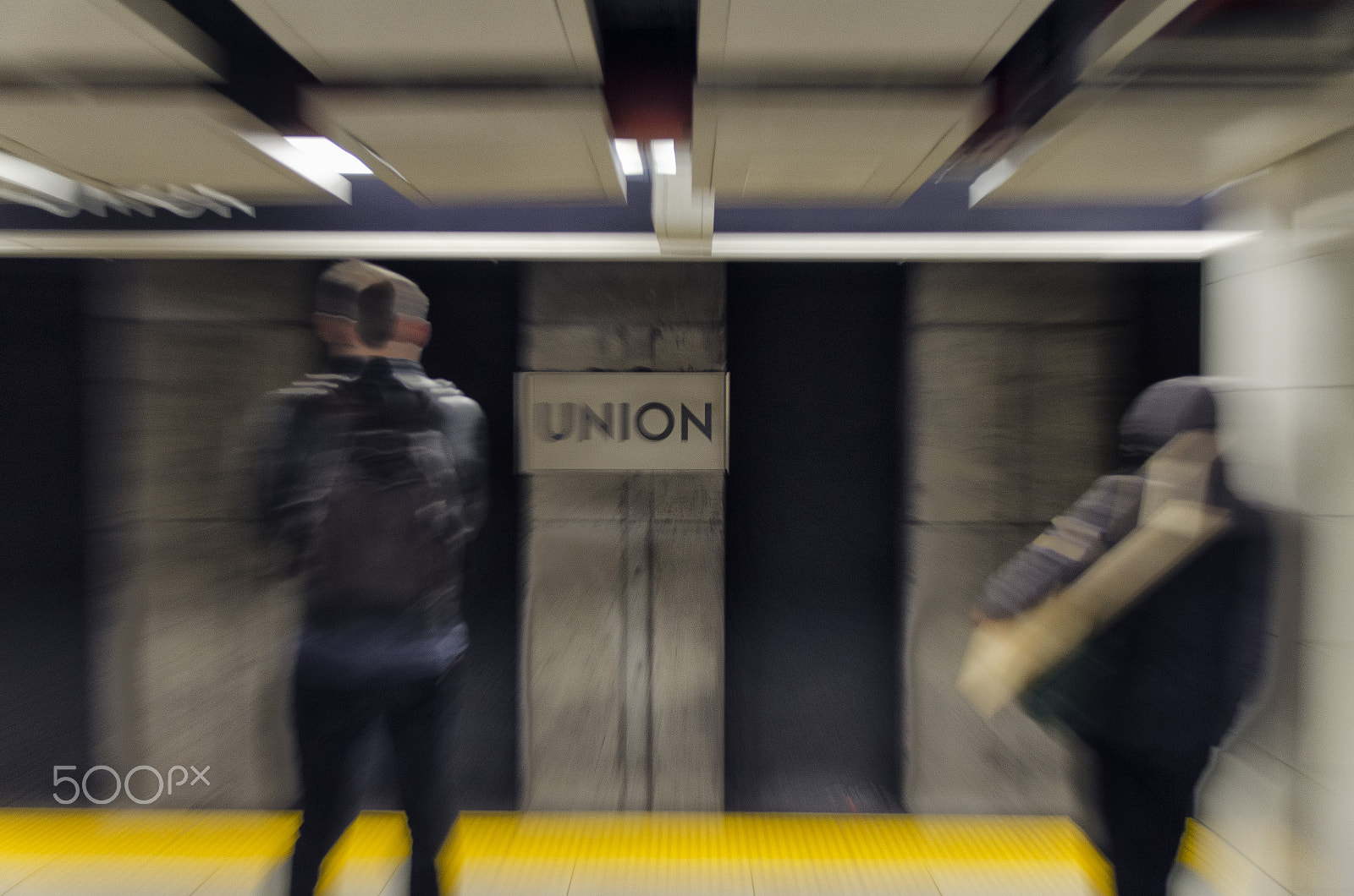 Nikon D7000 sample photo. Waiting for a train photography