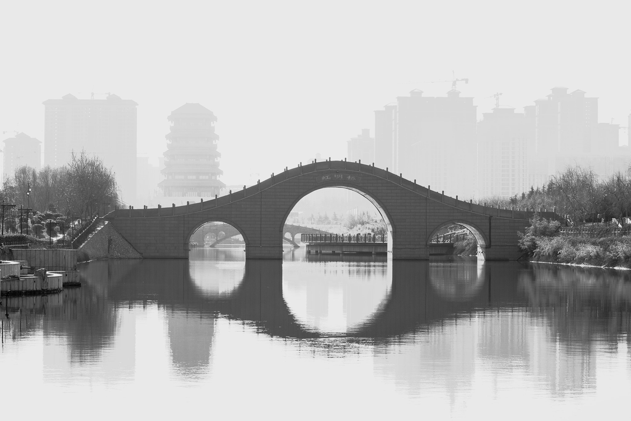 Nikon D3100 + Nikon AF-S Nikkor 50mm F1.4G sample photo. Arch bridge photography