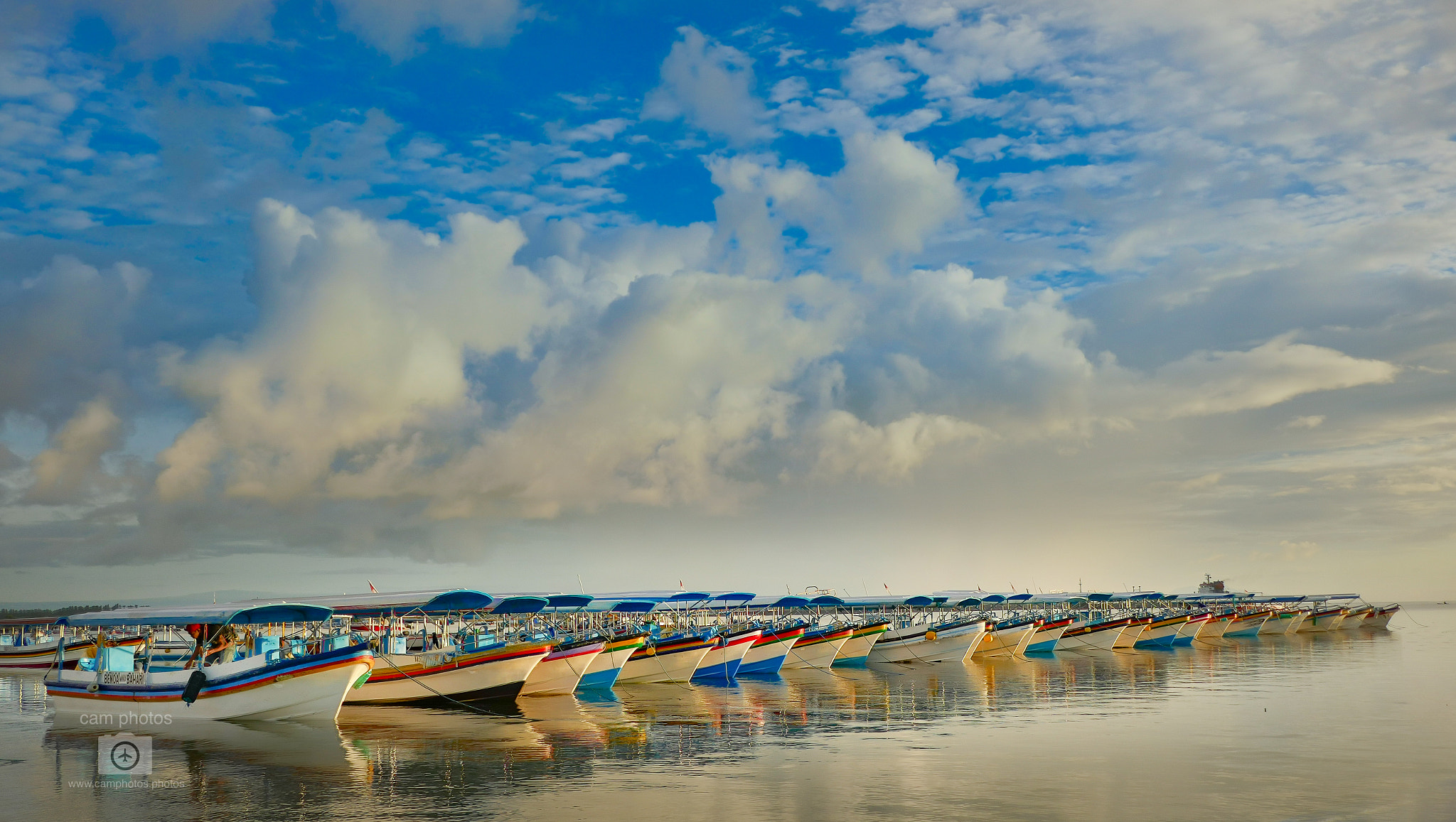 Panasonic DMC-TZ110 sample photo. Bali boats photography