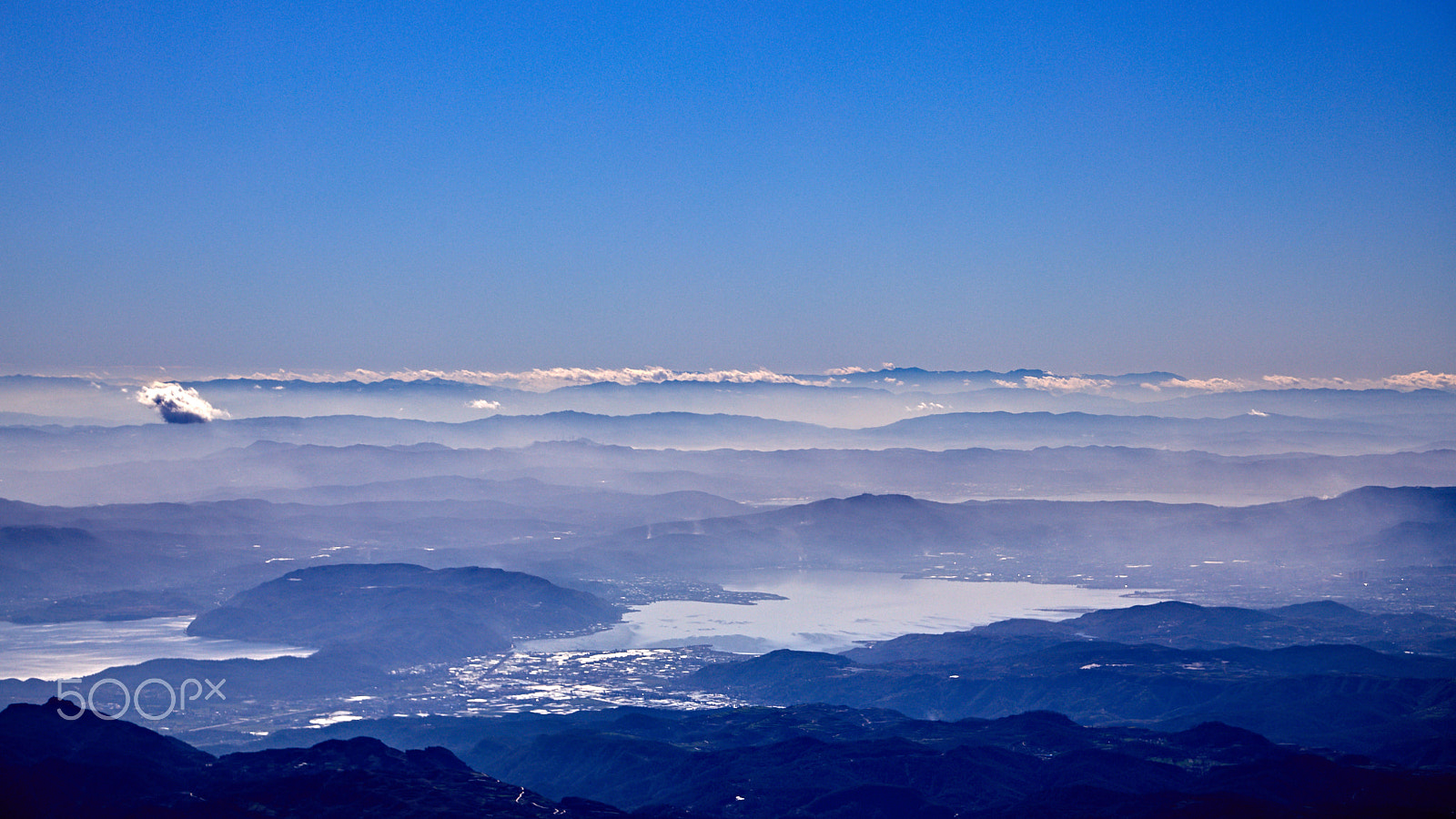 Canon EOS 5D Mark IV sample photo. View of yunnan from airplane photography