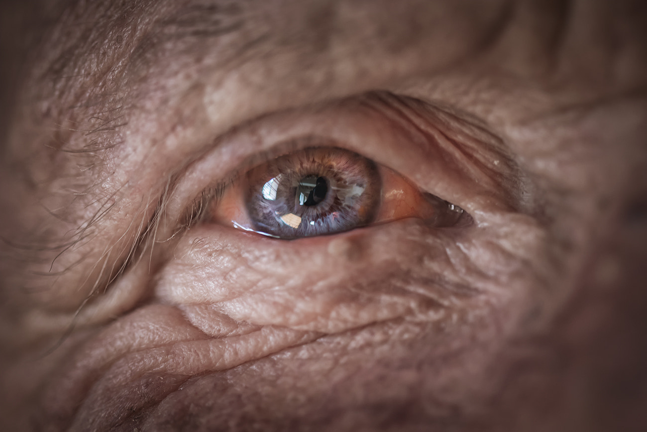 Sigma 105mm F2.8 EX DG OS HSM sample photo. Eye photography