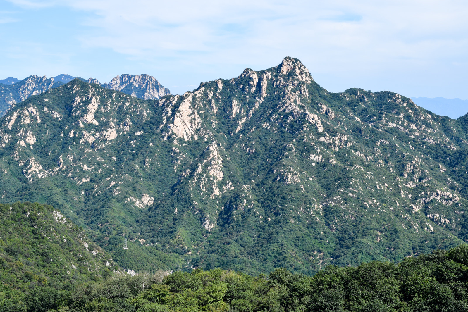 Nikon D3300 + Nikon AF-S Nikkor 50mm F1.4G sample photo. Great wall mountains photography