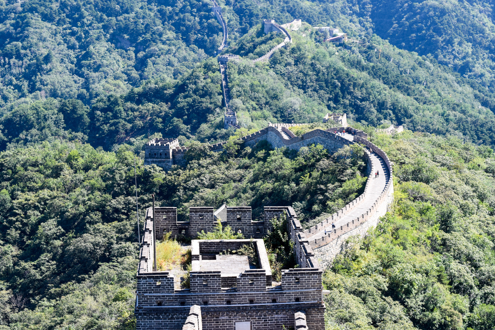 Nikon D3300 sample photo. Winding tower path photography