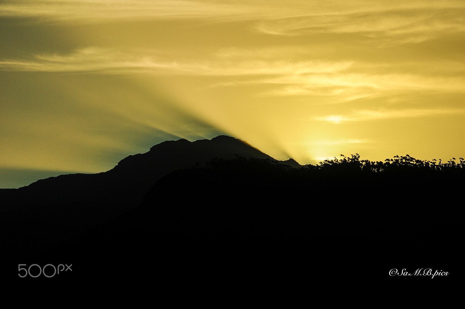 Nikon D300 sample photo. Last sunrays franschhoek photography