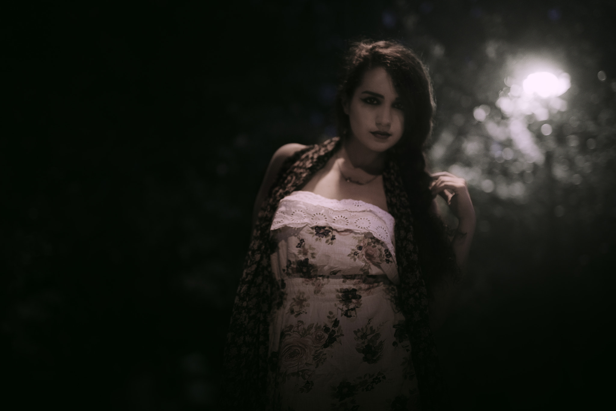 Canon 50mm F1.4 DG HSM | Art 014 sample photo. Erika by night photography