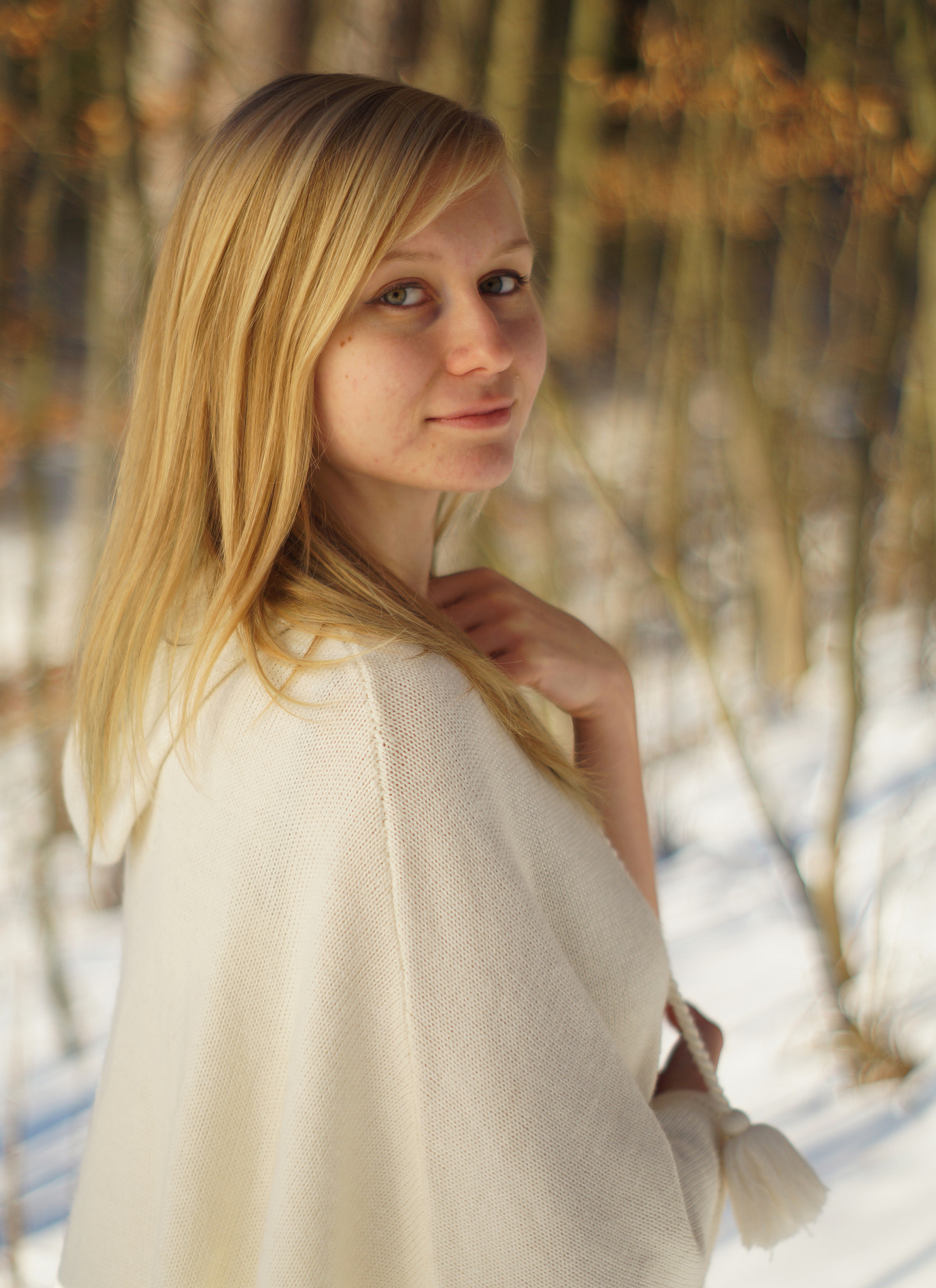 Sony SLT-A58 + Minolta AF 50mm F1.7 sample photo. Soft winter photography