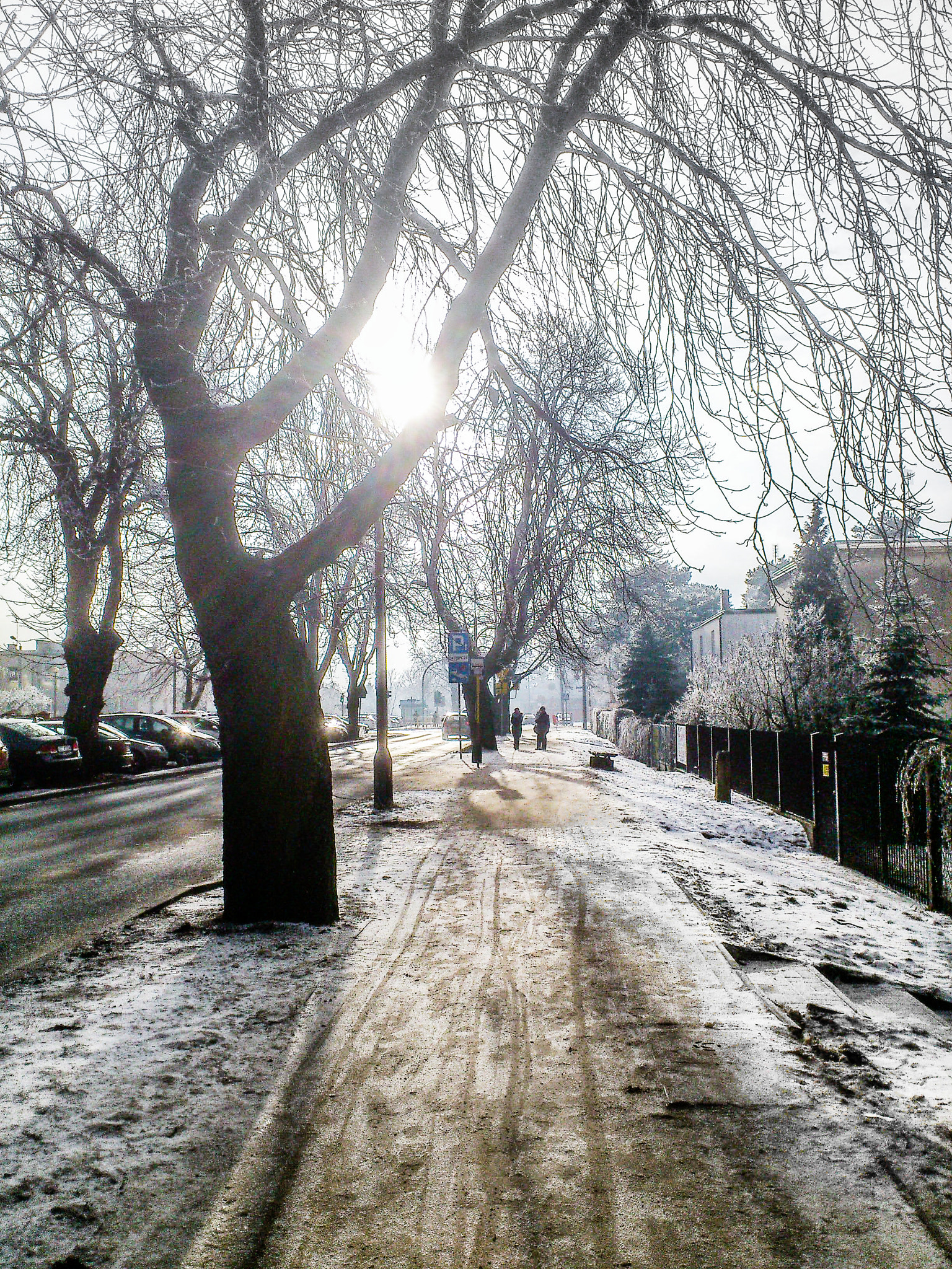 Sony Ericsson Xperia Neo sample photo. On the way to the bus stop 2 photography