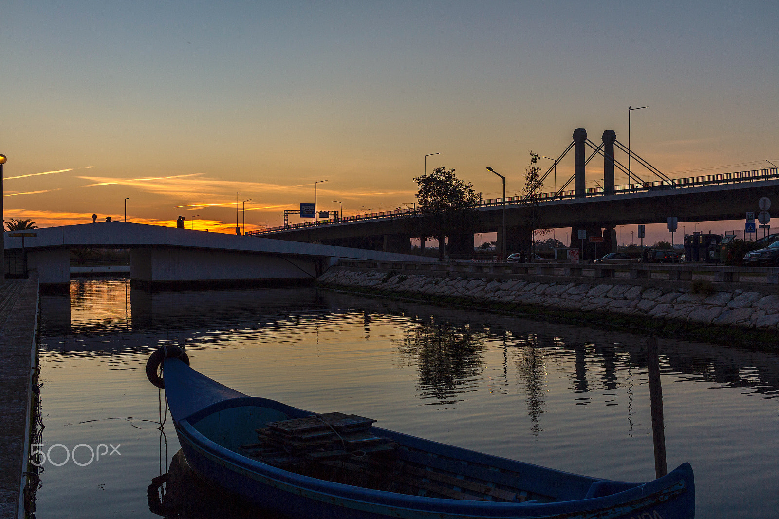 Canon EOS 650D (EOS Rebel T4i / EOS Kiss X6i) sample photo. Sunset at ria de aveiro photography