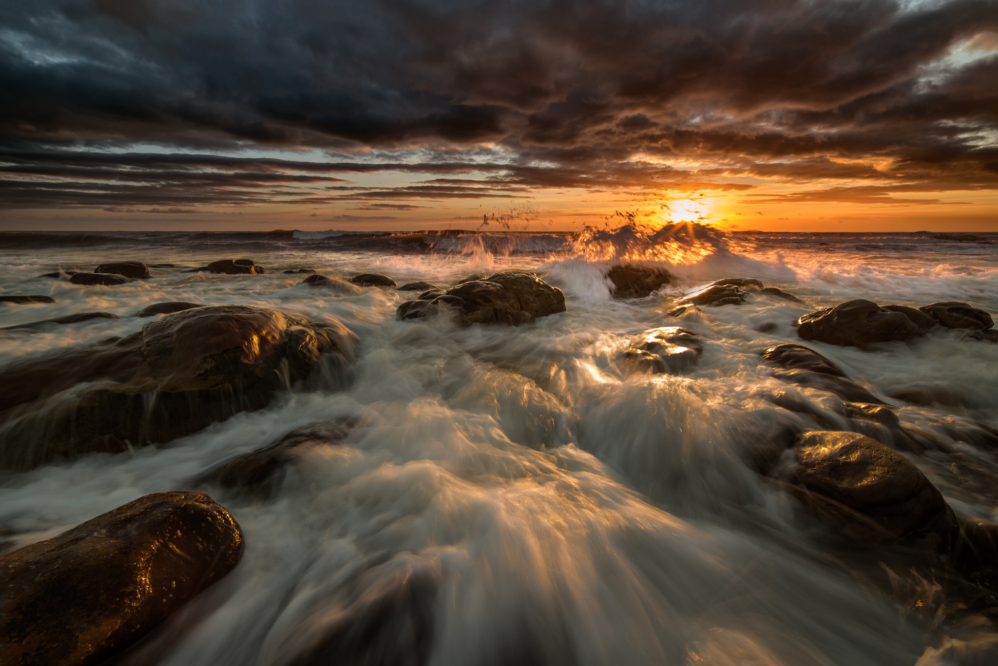 Samyang 14mm F2.8 ED AS IF UMC sample photo. I grottini al tramonto photography