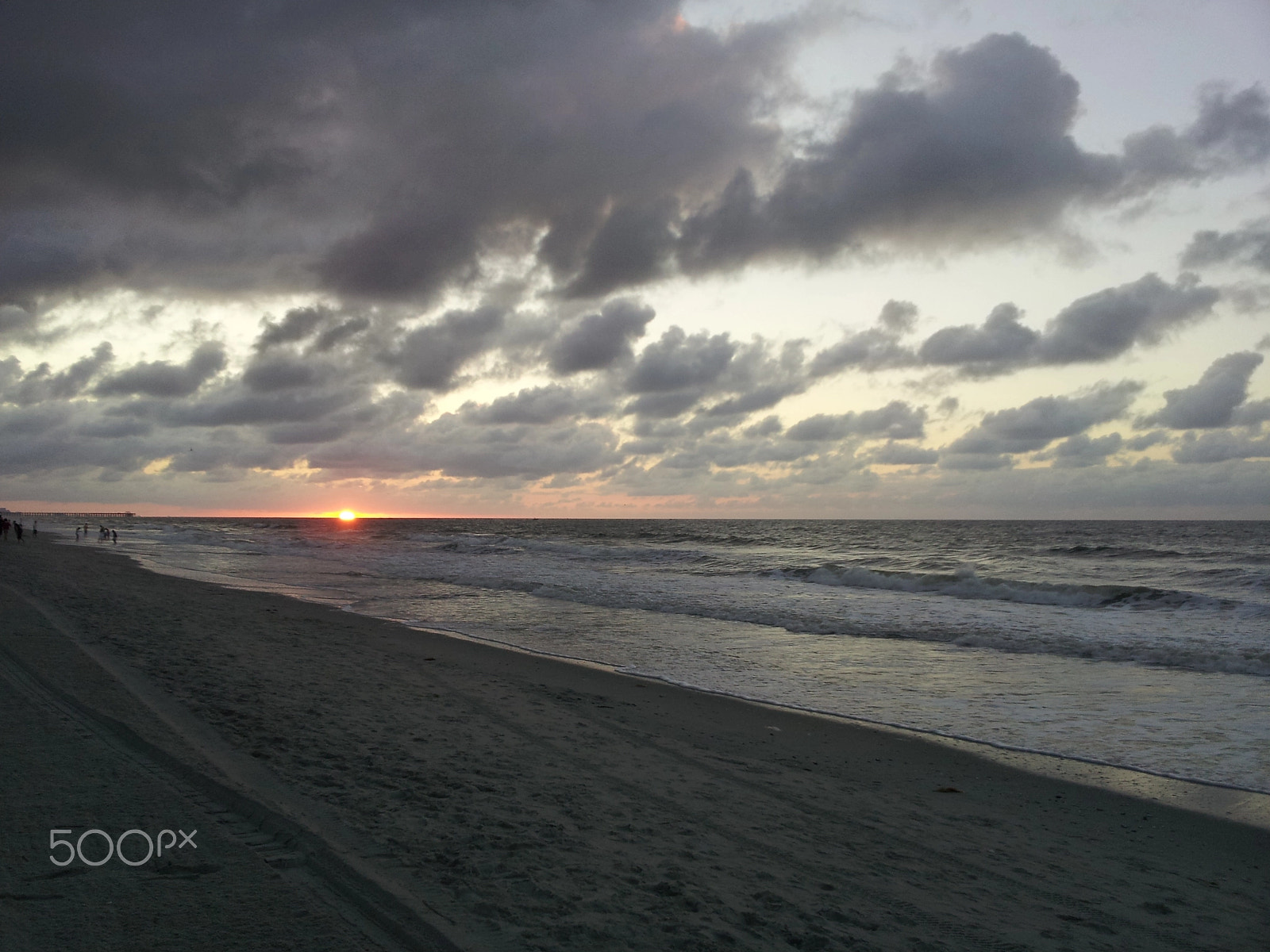 Samsung Galaxy S2 Epic sample photo. Sunrise beach photography