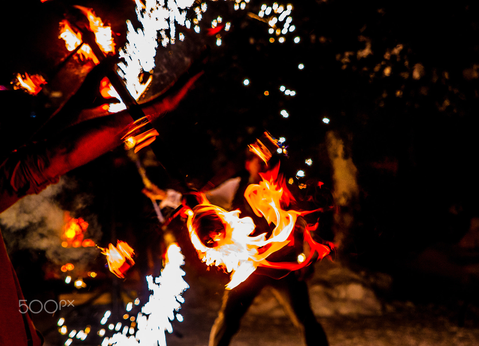 Sony Alpha DSLR-A700 + 24-70mm F2.8 sample photo. Fire photography