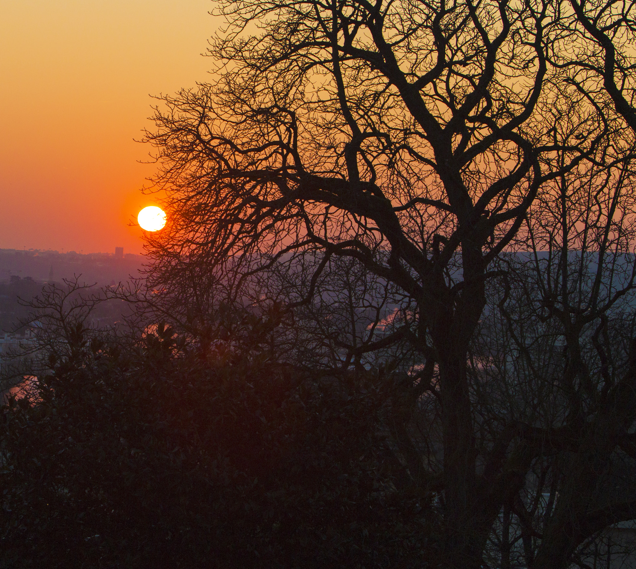 Canon EF 70-200mm F2.8L IS USM sample photo. Le pecq levé de soleil bis photography