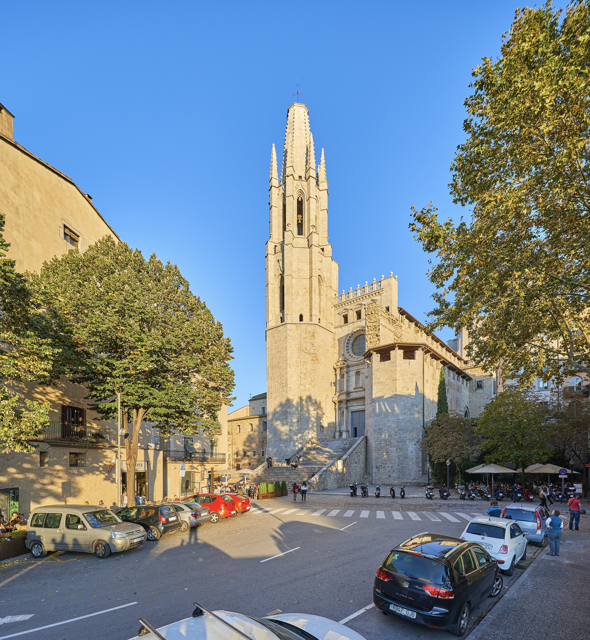 Nikon AF-S Nikkor 14-24mm F2.8G ED sample photo. Iglesia de san félix de girona photography