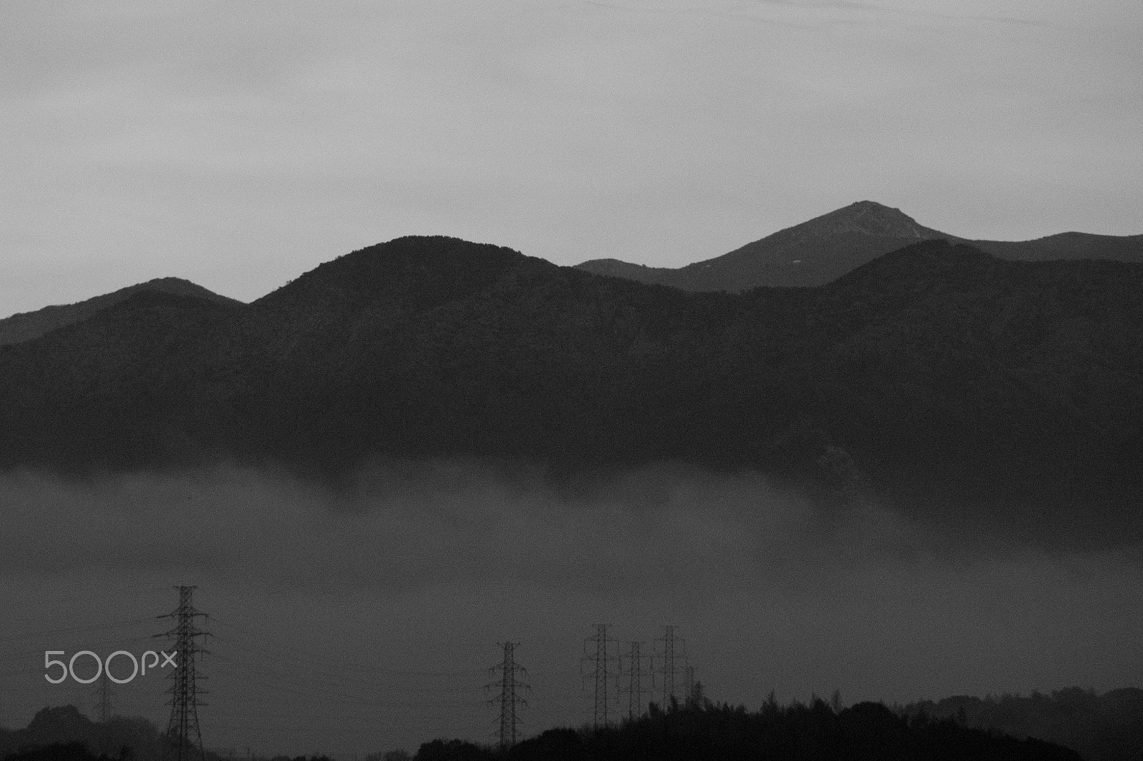 Canon EOS 7D sample photo. A sight with fog photography